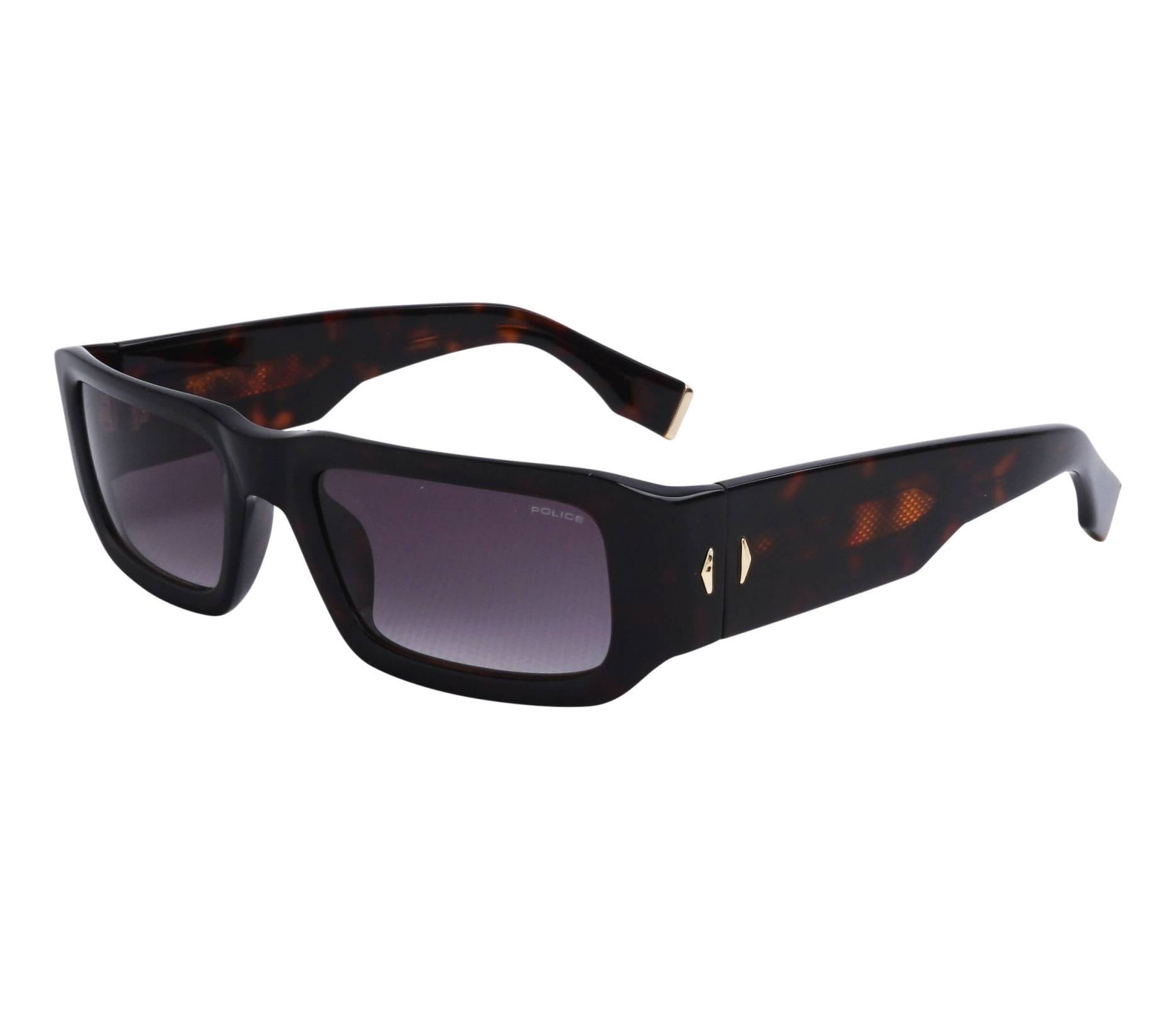 Lunettes de soleil Police SPLR82 0722 55 21 MarronOr - 