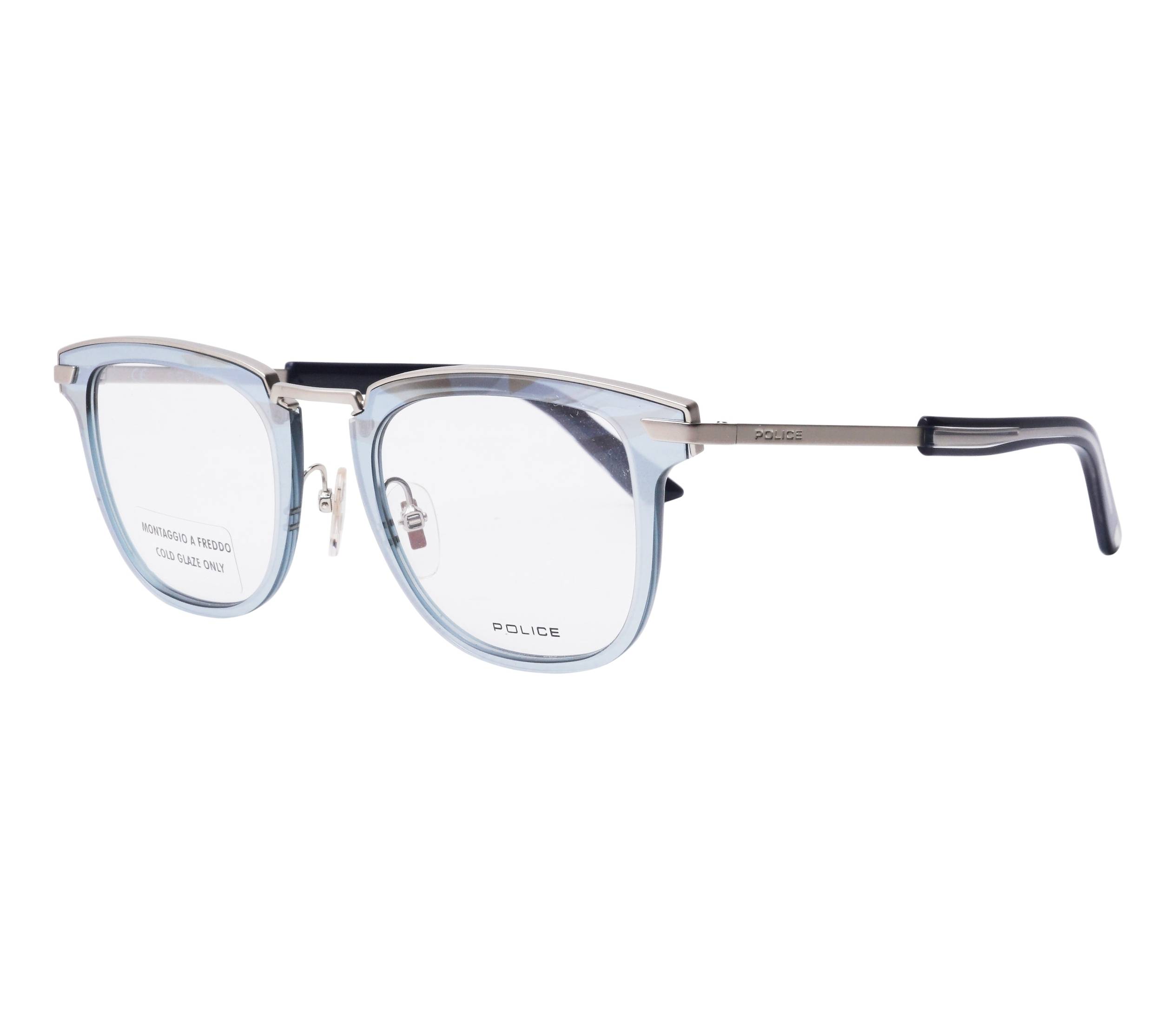 Lunettes de vue Police VPL566 0581 48 21 ArgentCristal - 