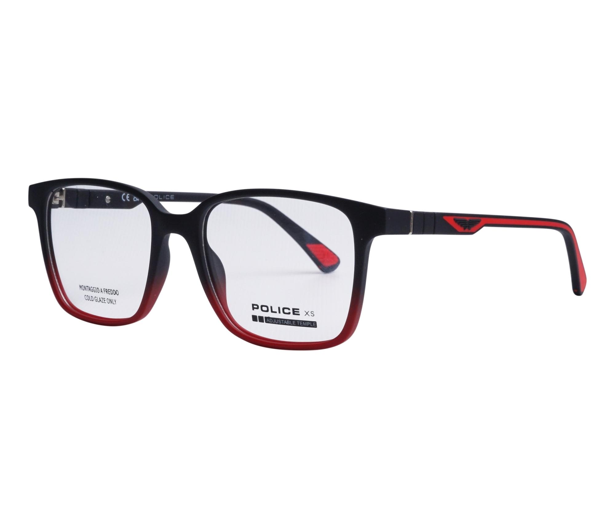 Lunettes de vue Police VK147 096S 49 16 NoirRouge