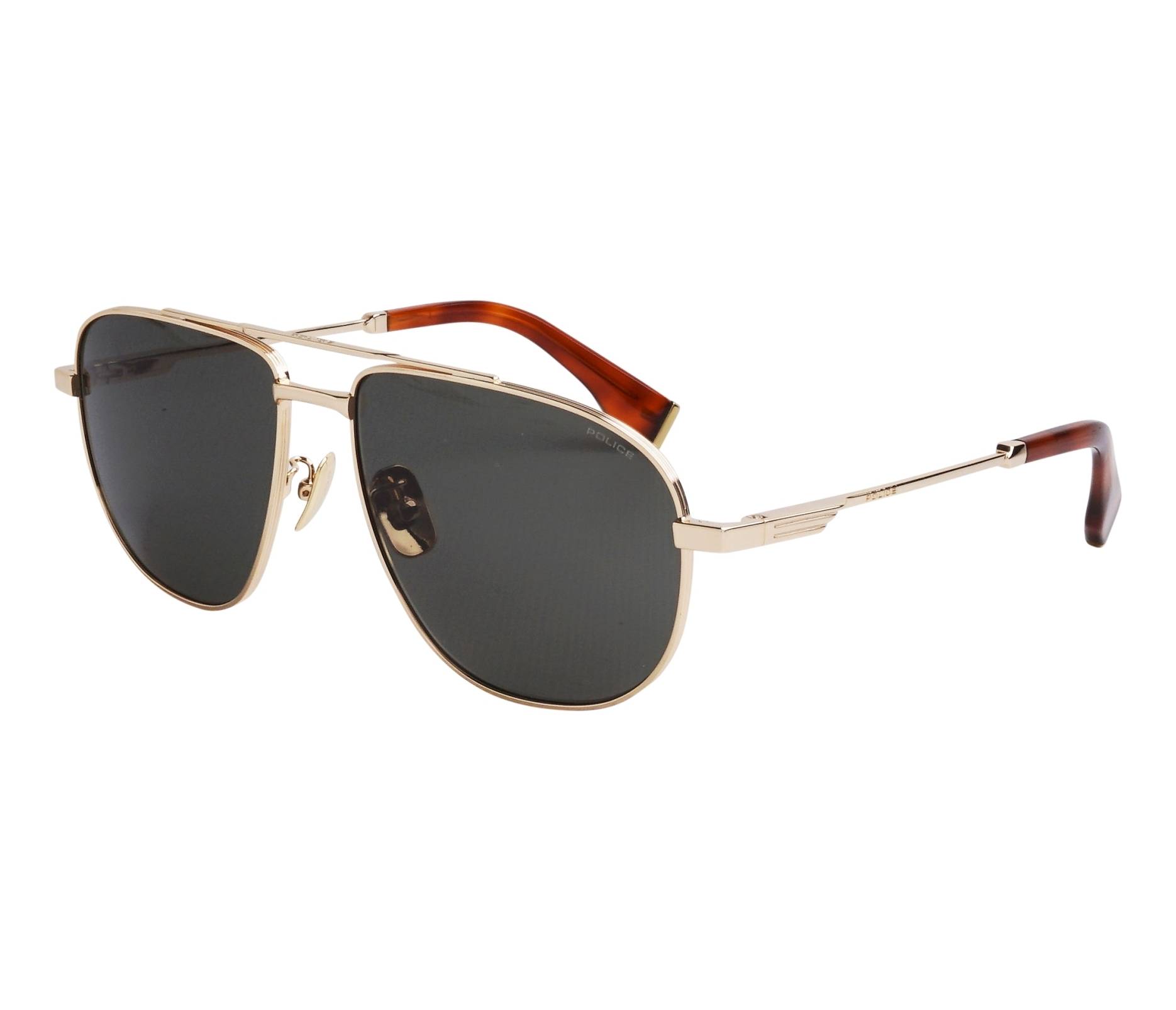 Lunettes de soleil Police SPLR83 0300 60 16 OrMarron - 