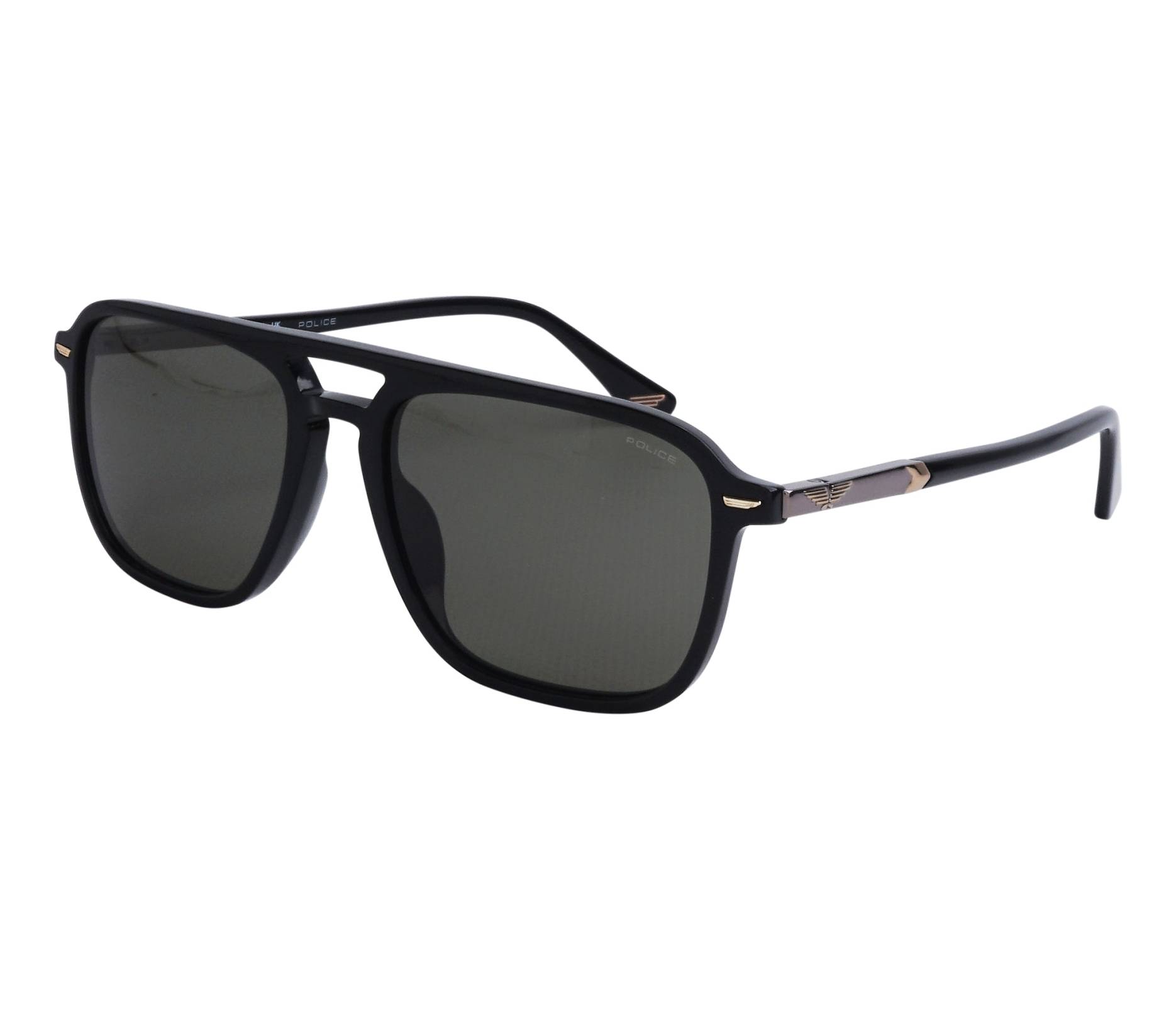 Lunettes de soleil Police SPLR78 0700 57 18 NoirAcier - 