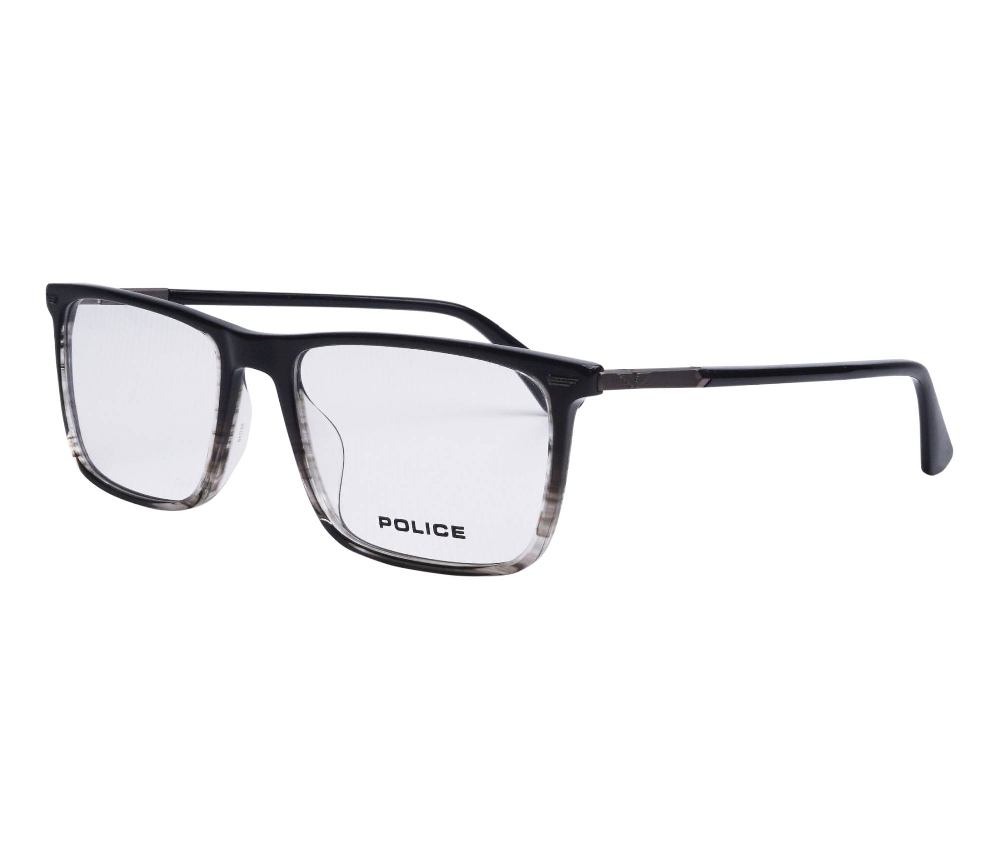 Lunettes de vue Police VPLQ68 01EX 55 18 NoirTransparent - 
