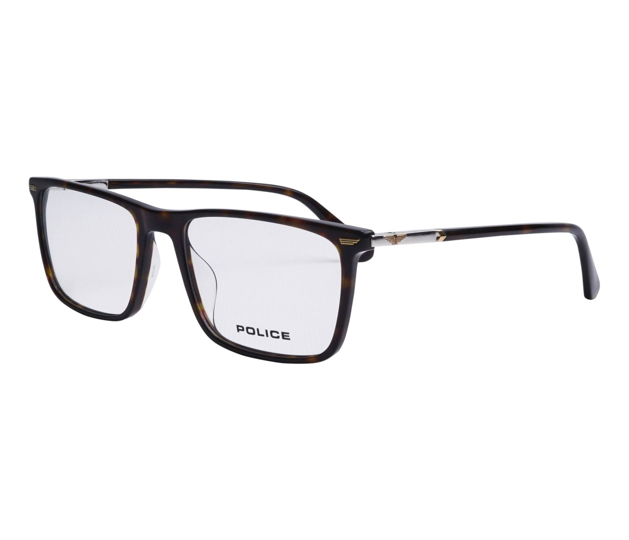 Lunettes de vue Police VPLQ68 0722 55 18 MarronHavane - 