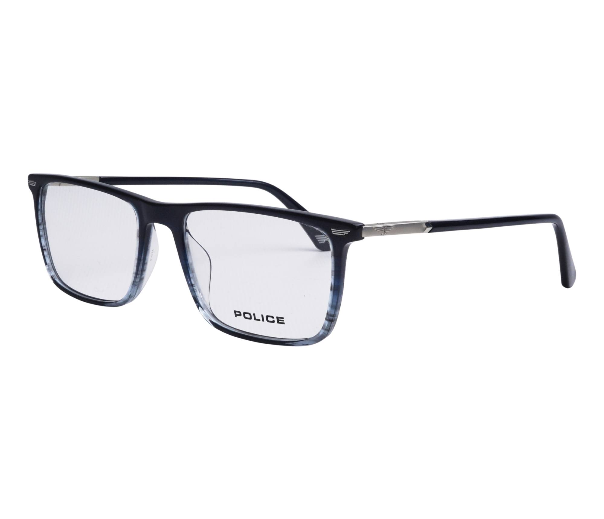 Lunettes de vue Police VPLQ68 0GBL 55 18 NoirTransparent - 