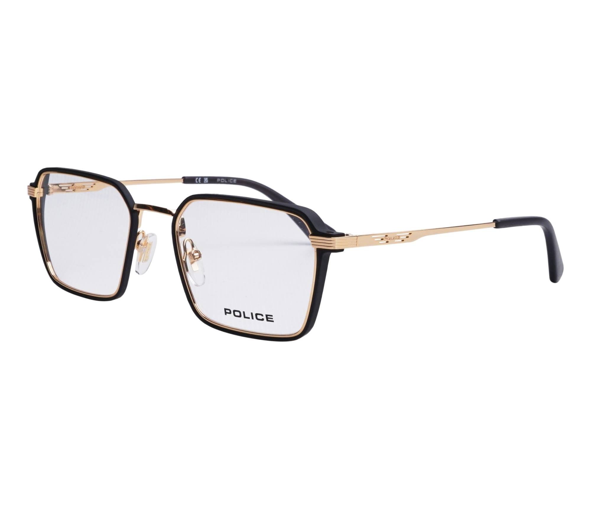 Lunettes de vue Police VPLQ71 0300 52 20 NoirOr - 