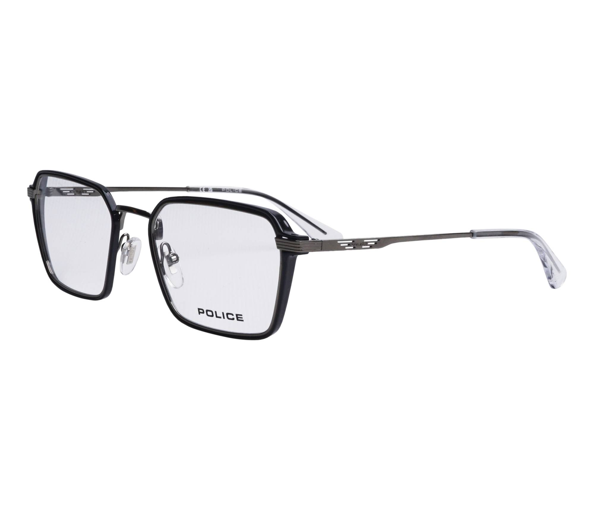 Lunettes de vue Police VPLQ71 0509 52 20 GunmetalNoir - 