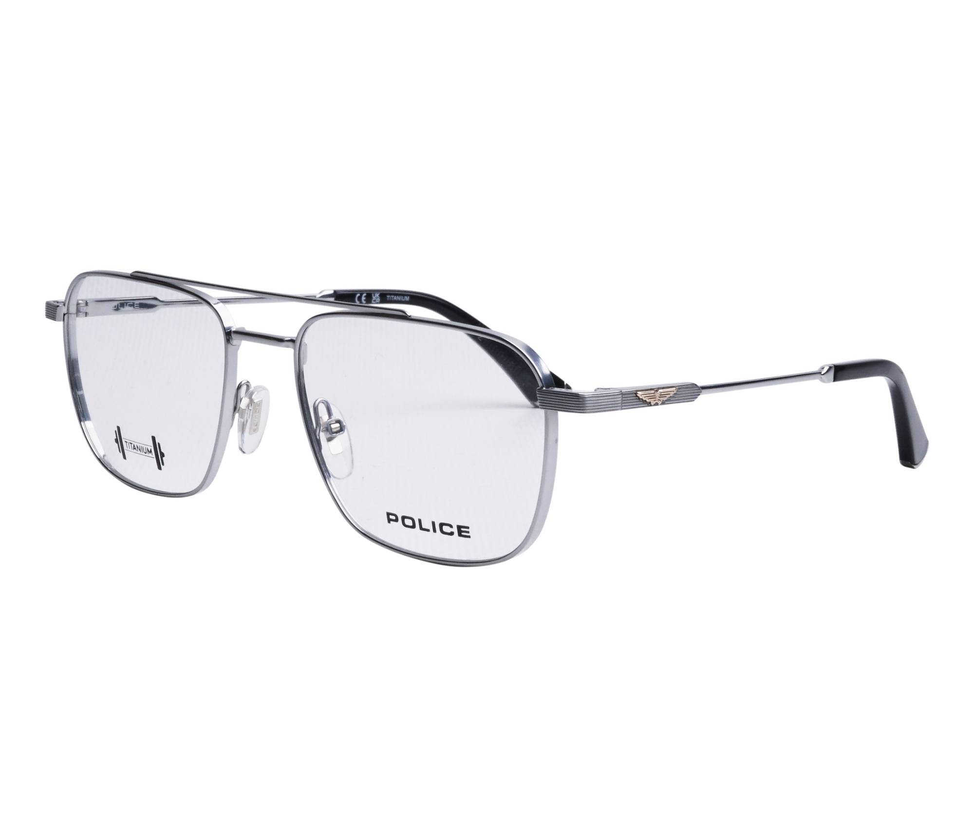 Lunettes de vue Police VPLQ75 0579 54 18 ArgentArgent - 