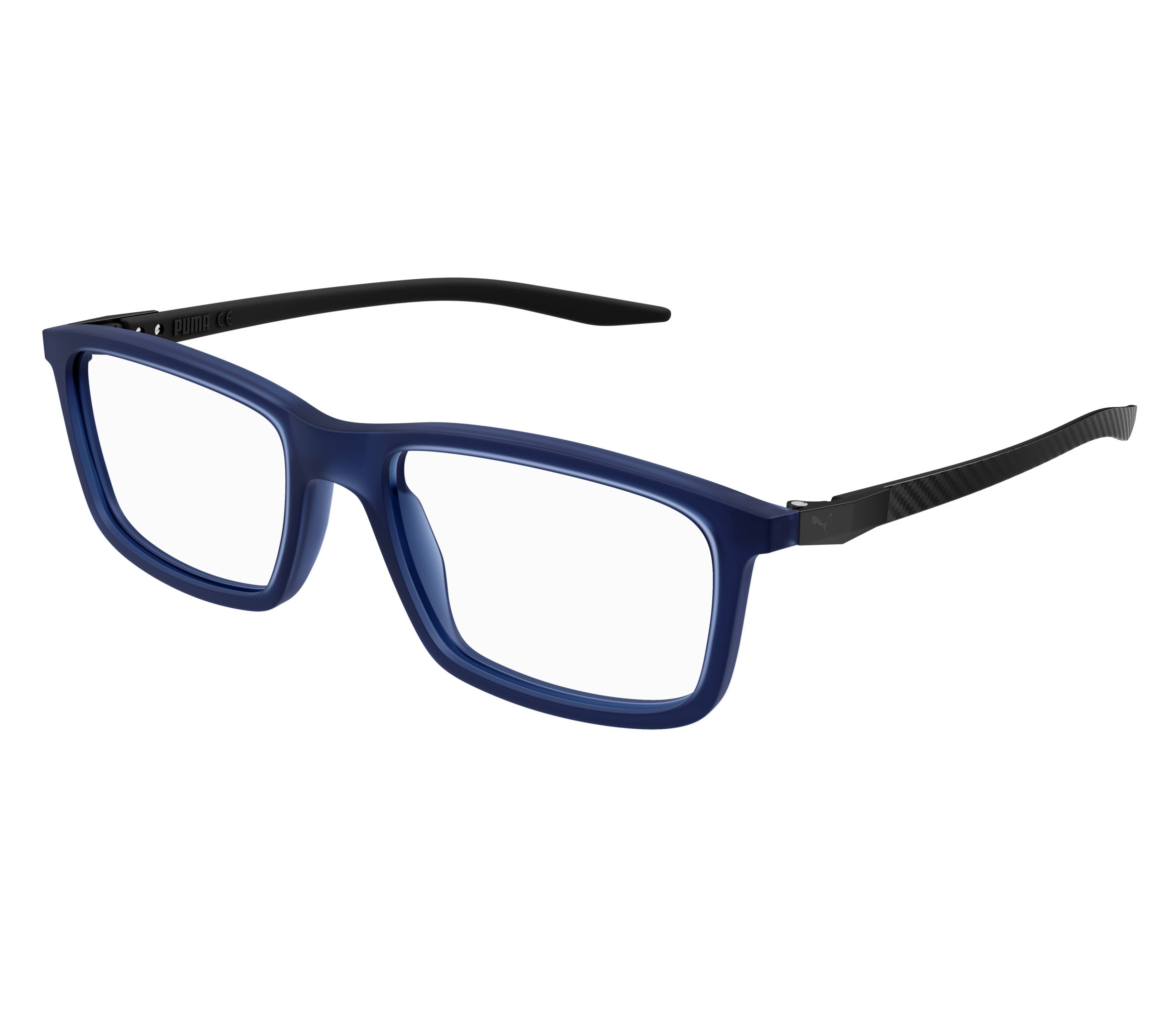 Lunettes de vue Puma PU0418O 003 55 18 Bleu - 
