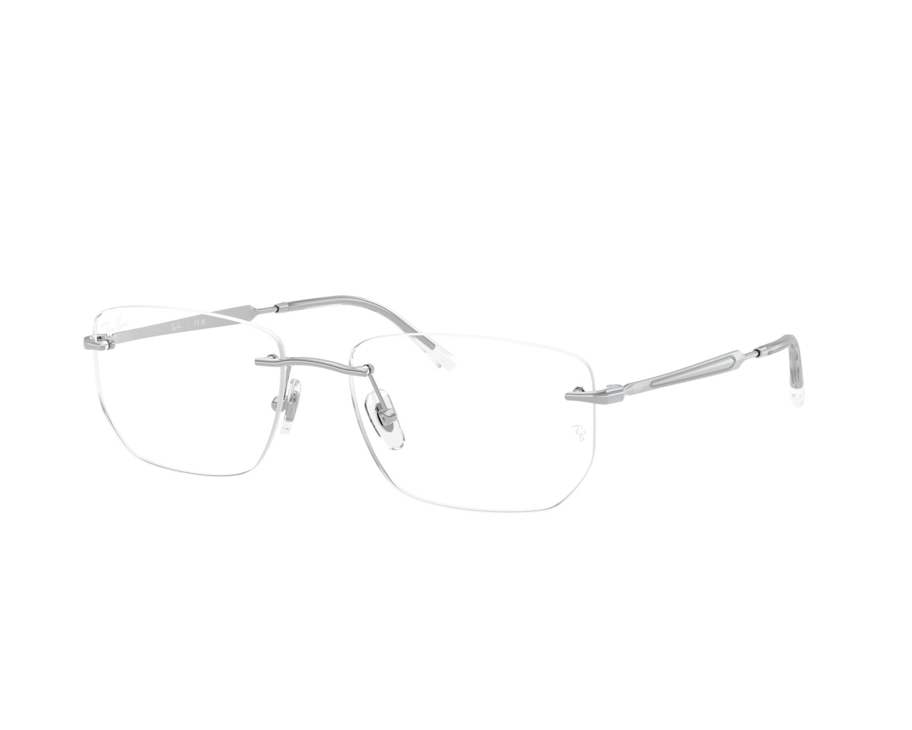Lunettes de vue Ray-Ban RX3768V 2501 56 17 Argent - 