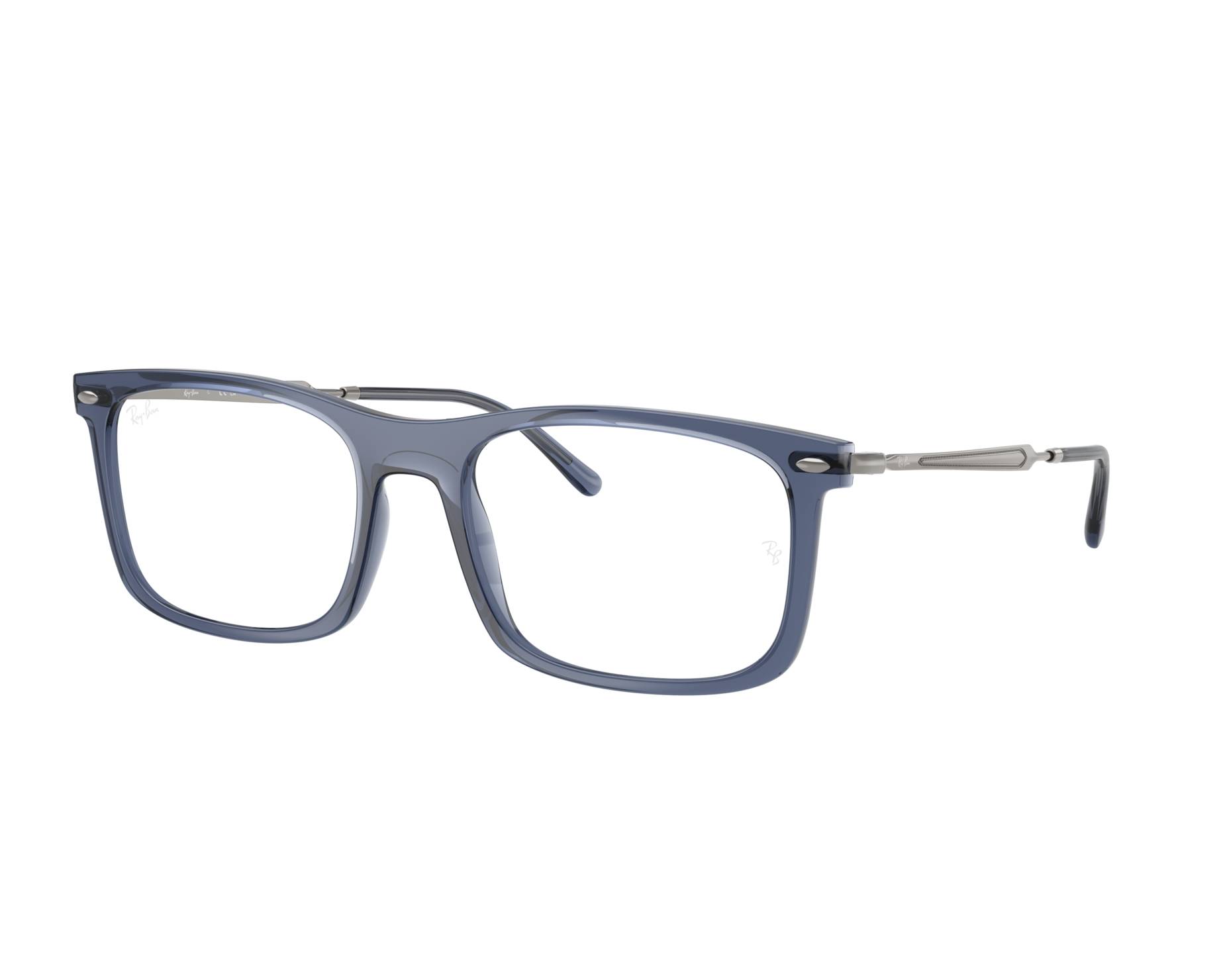 Lunettes de vue Ray-Ban RX7260 8462 56 19 Bleu - 