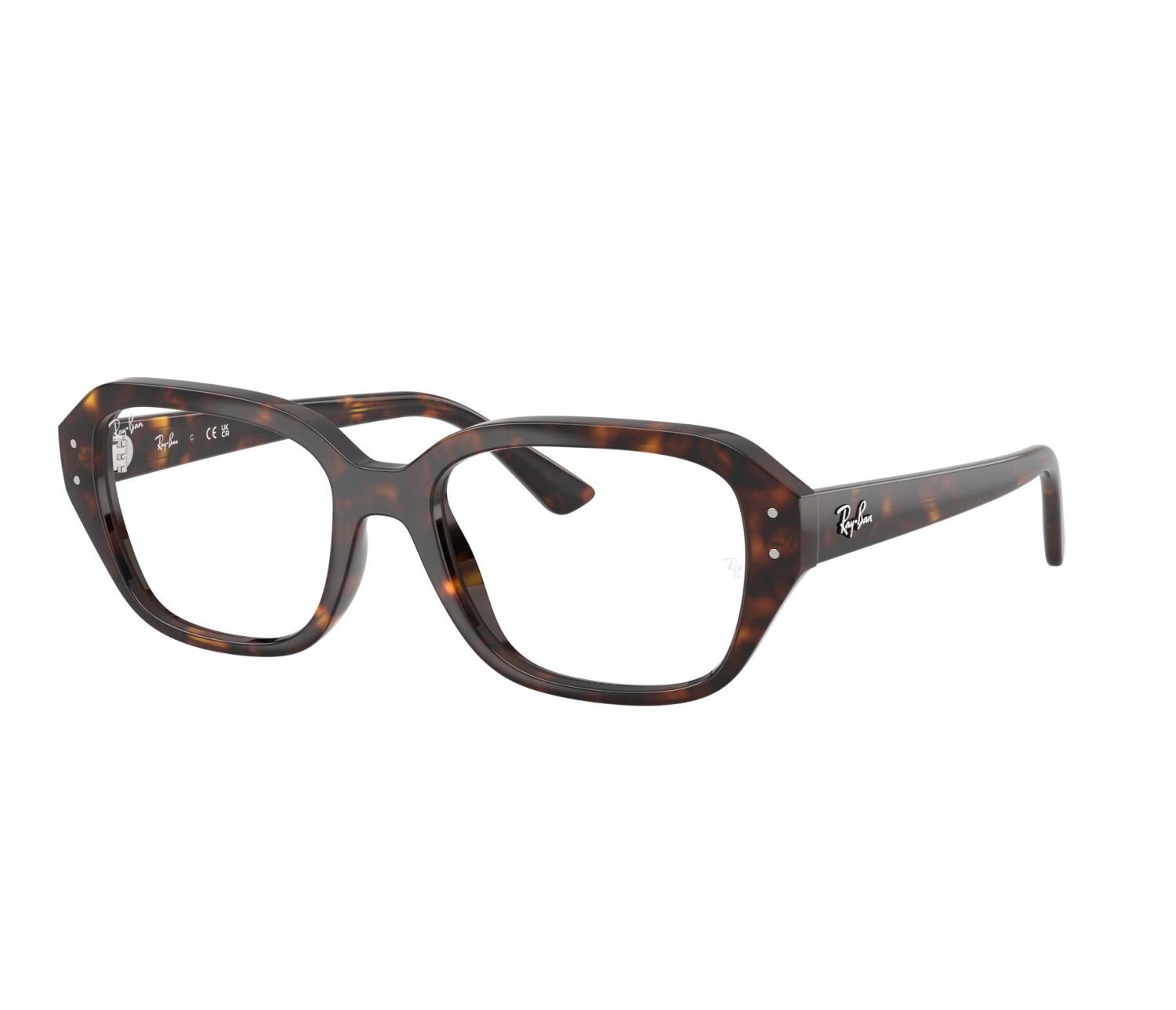 Lunettes de vue Ray-Ban RX7258 8320 53 18 Havane - 