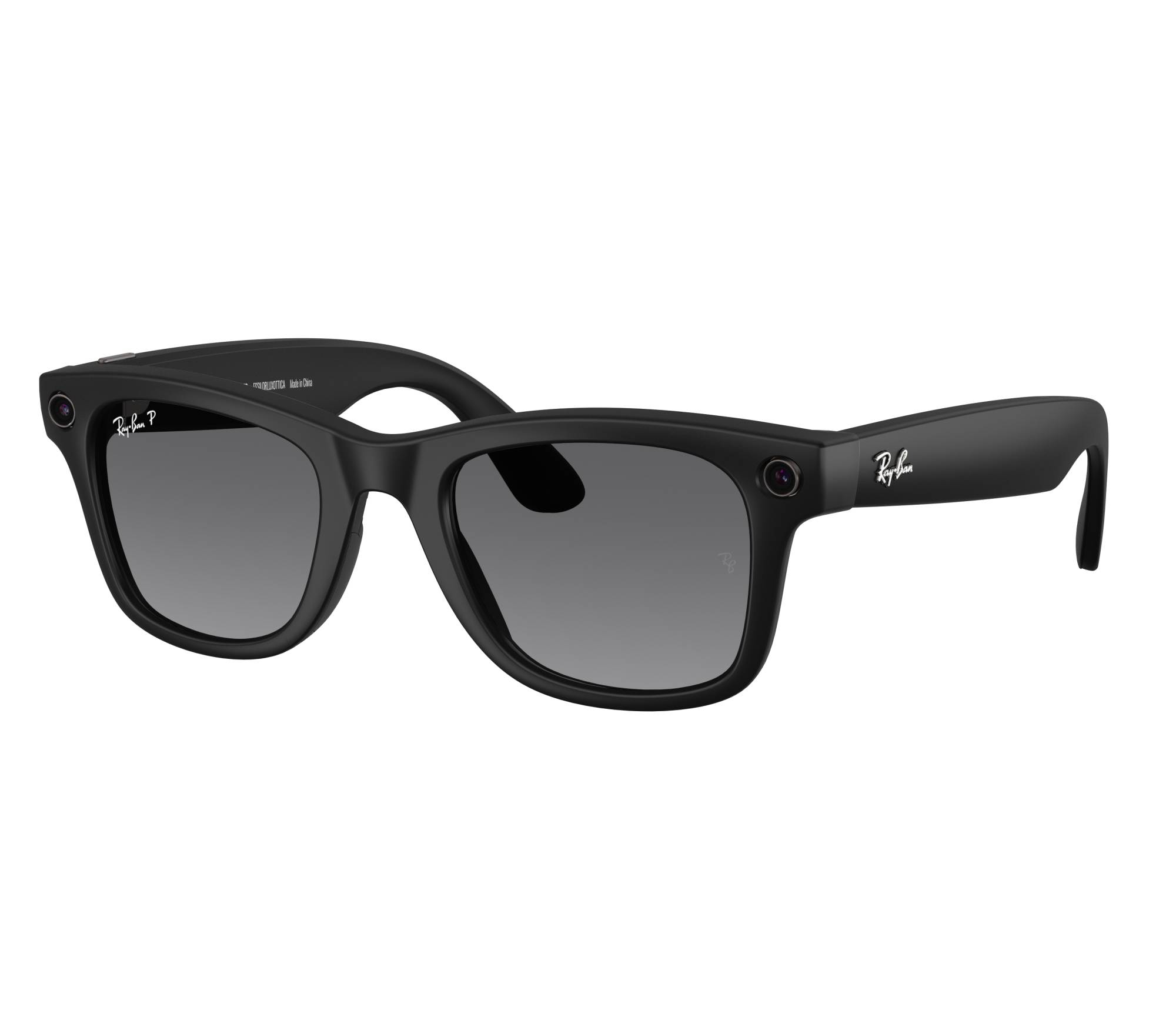 Lunettes de soleil Ray-Ban Meta RW4012 601ST3 50 22 Noir - 