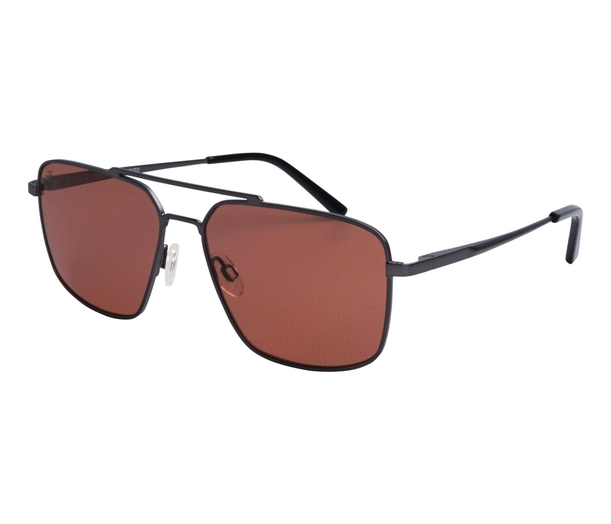 Lunettes de soleil Serengeti SS554 004 56 15 GunmetalNoir - 