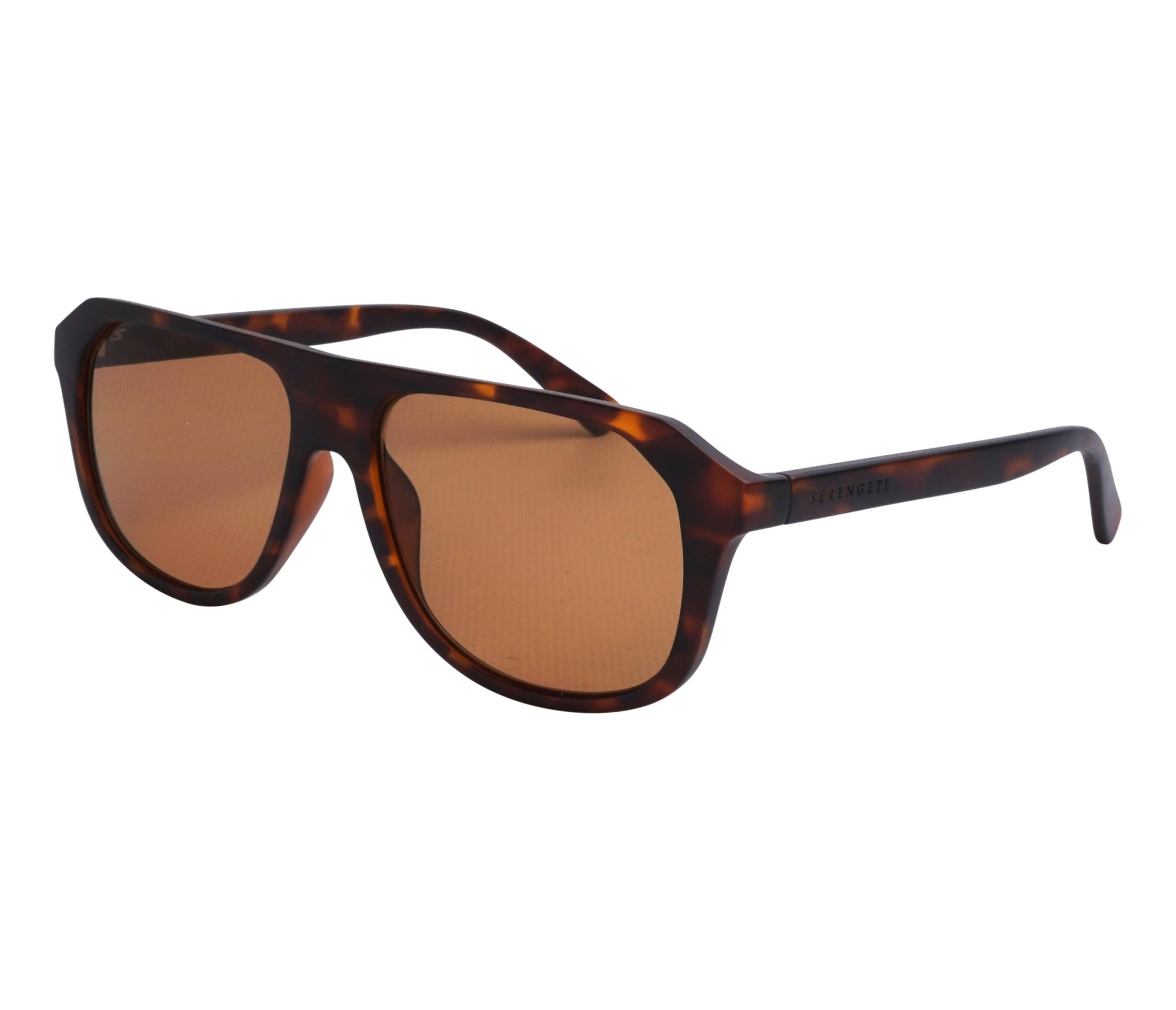 Lunettes de soleil Serengeti SS535 002 57 15 Marron - 