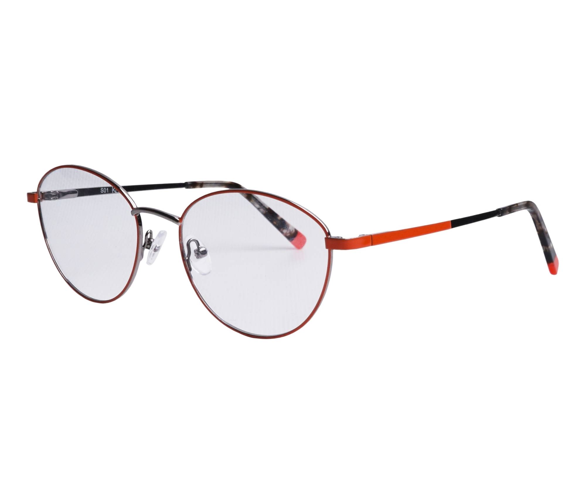 Lunettes de vue Signature KIS1904 701 53 19 OrangeGunmetal - 