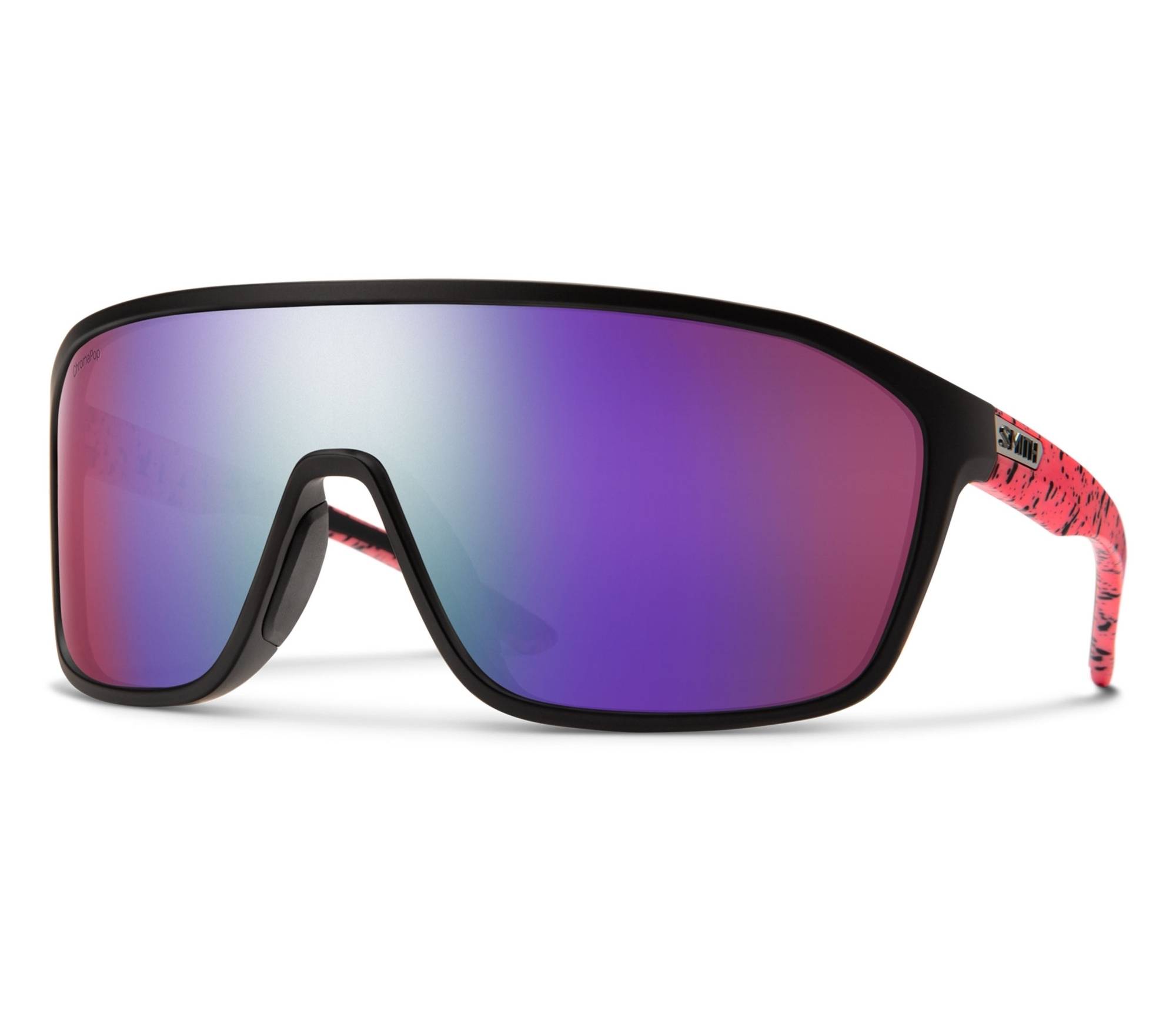 Lunettes de soleil Smith Optics BOOMTOWN H1T/DI   RougeNoir - 