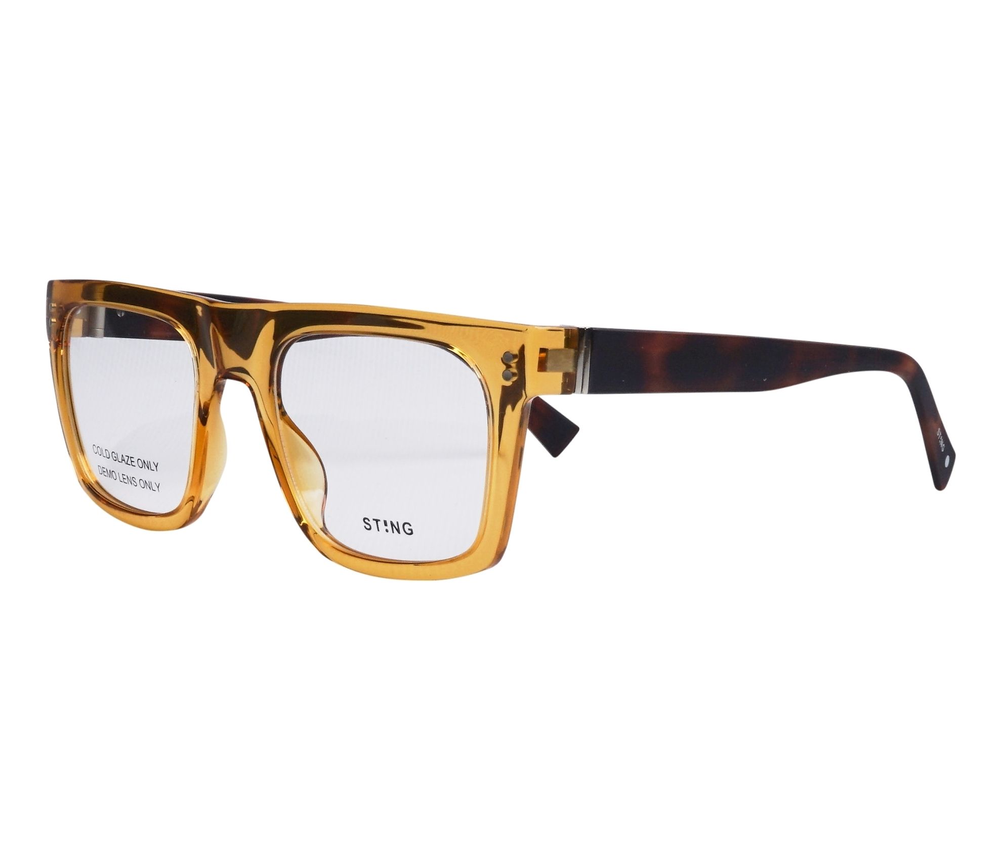 Lunettes de vue Sting UST482 6A9P 52 21 MielMarron - 