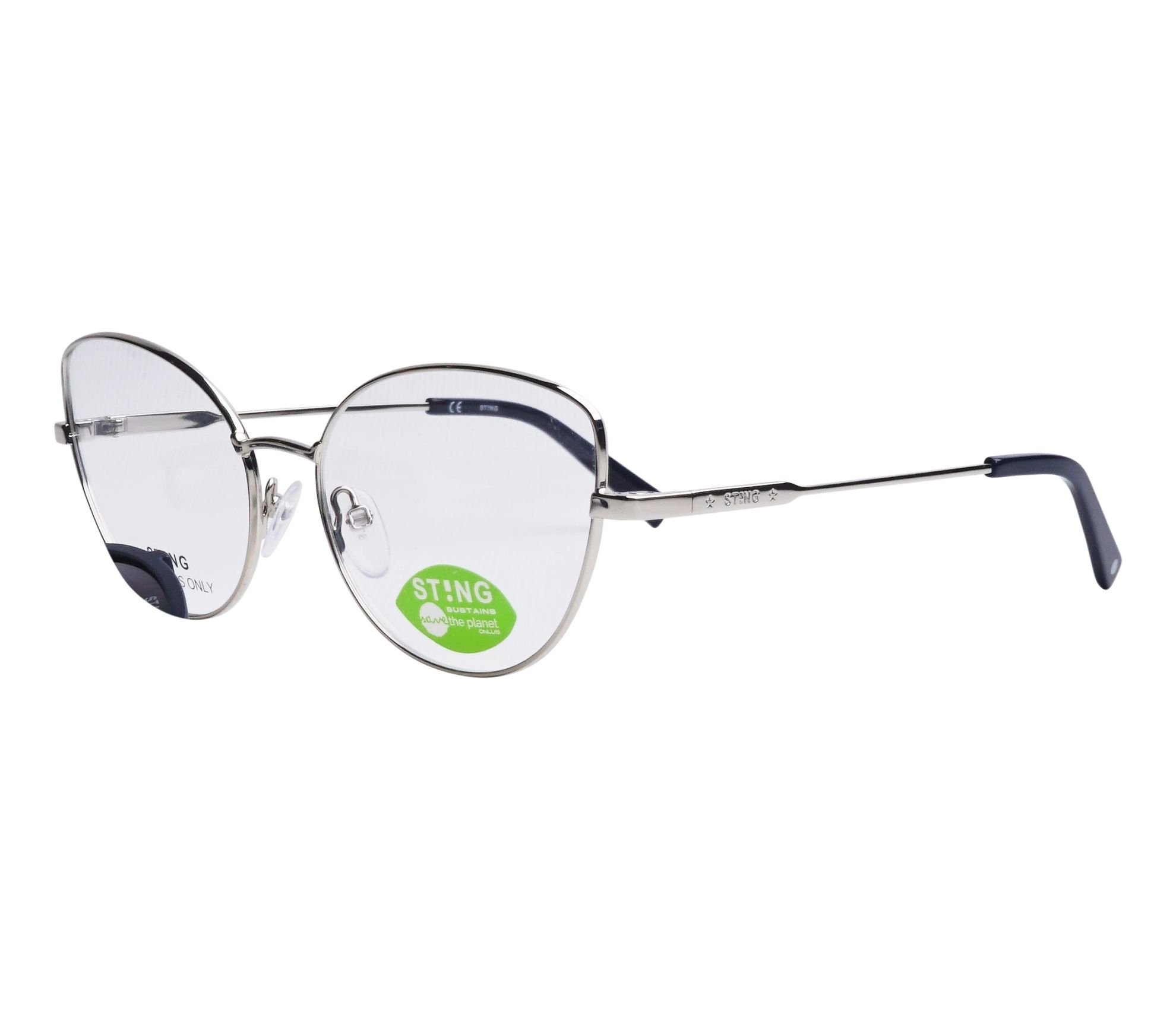 Lunettes de vue Sting SST431 579P 53 16 ArgentBleu - 