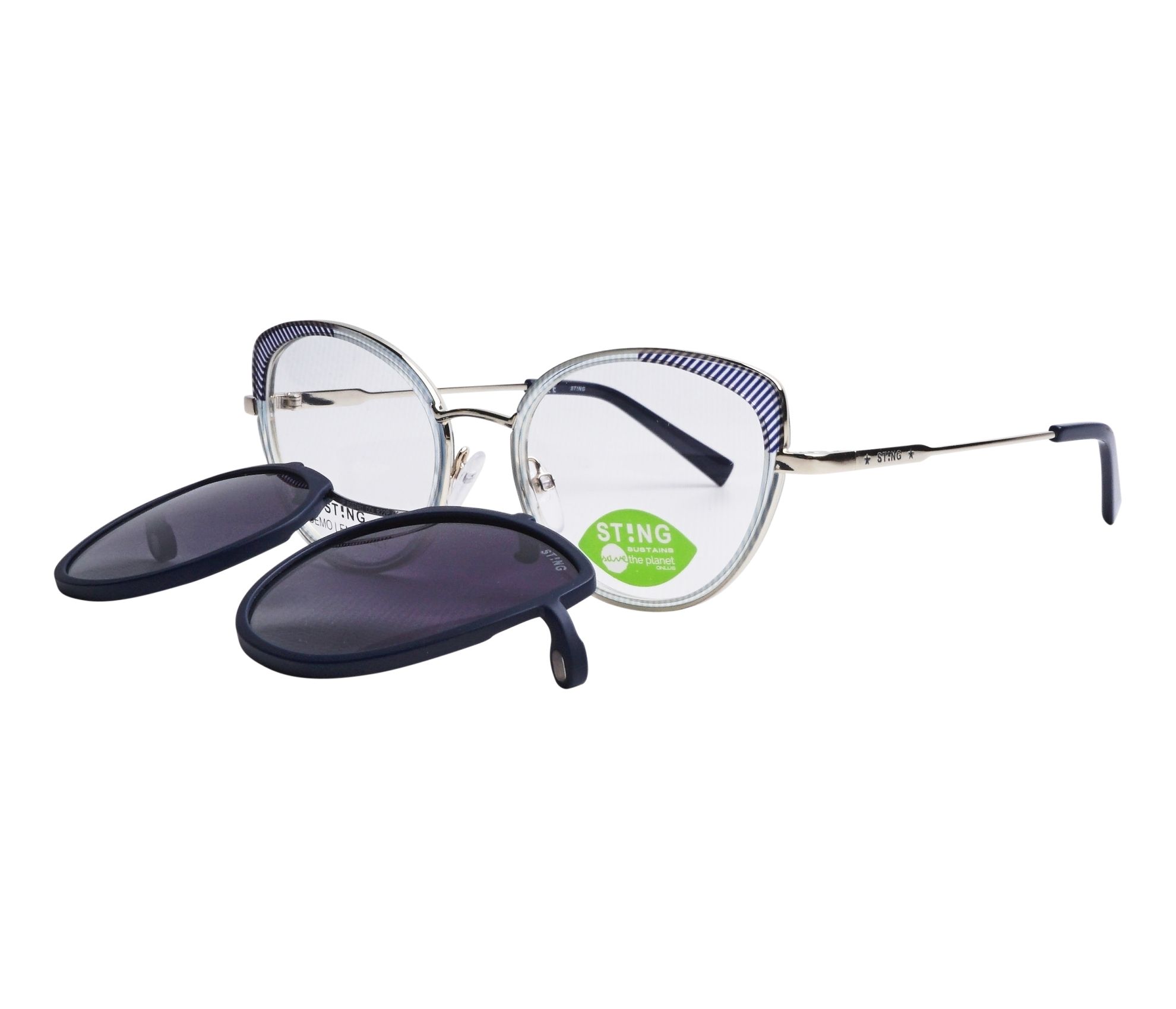 Lunettes de vue Sting SST431 594P 50 18 CristalOr - 