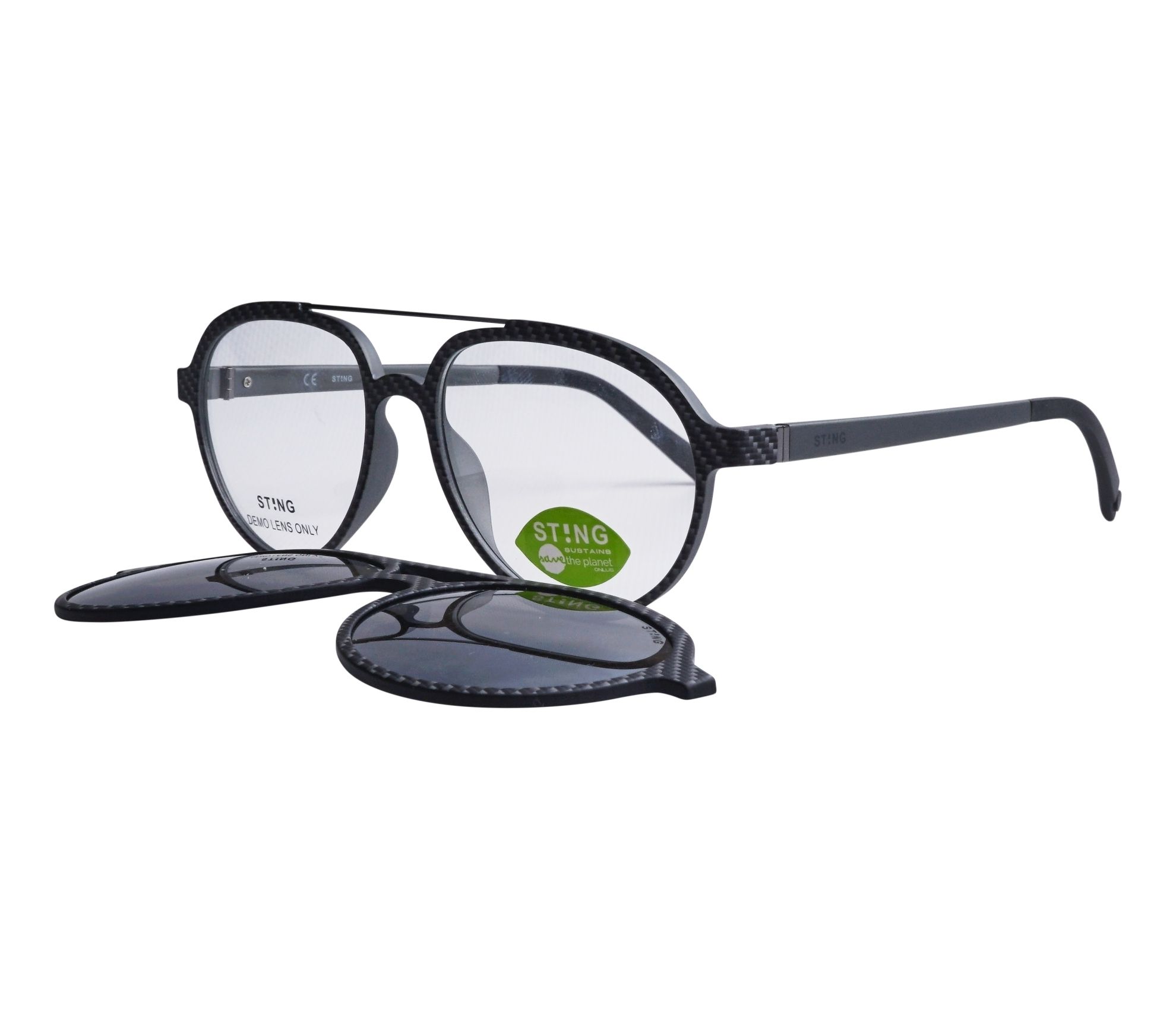 Lunettes de vue Sting SST410 2ANP 54 16 GrisNoir - 
