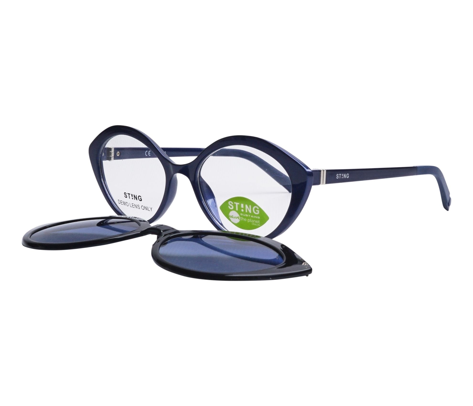 Lunettes de vue Sting SSJ684 7GTP 48 16 Bleu - 