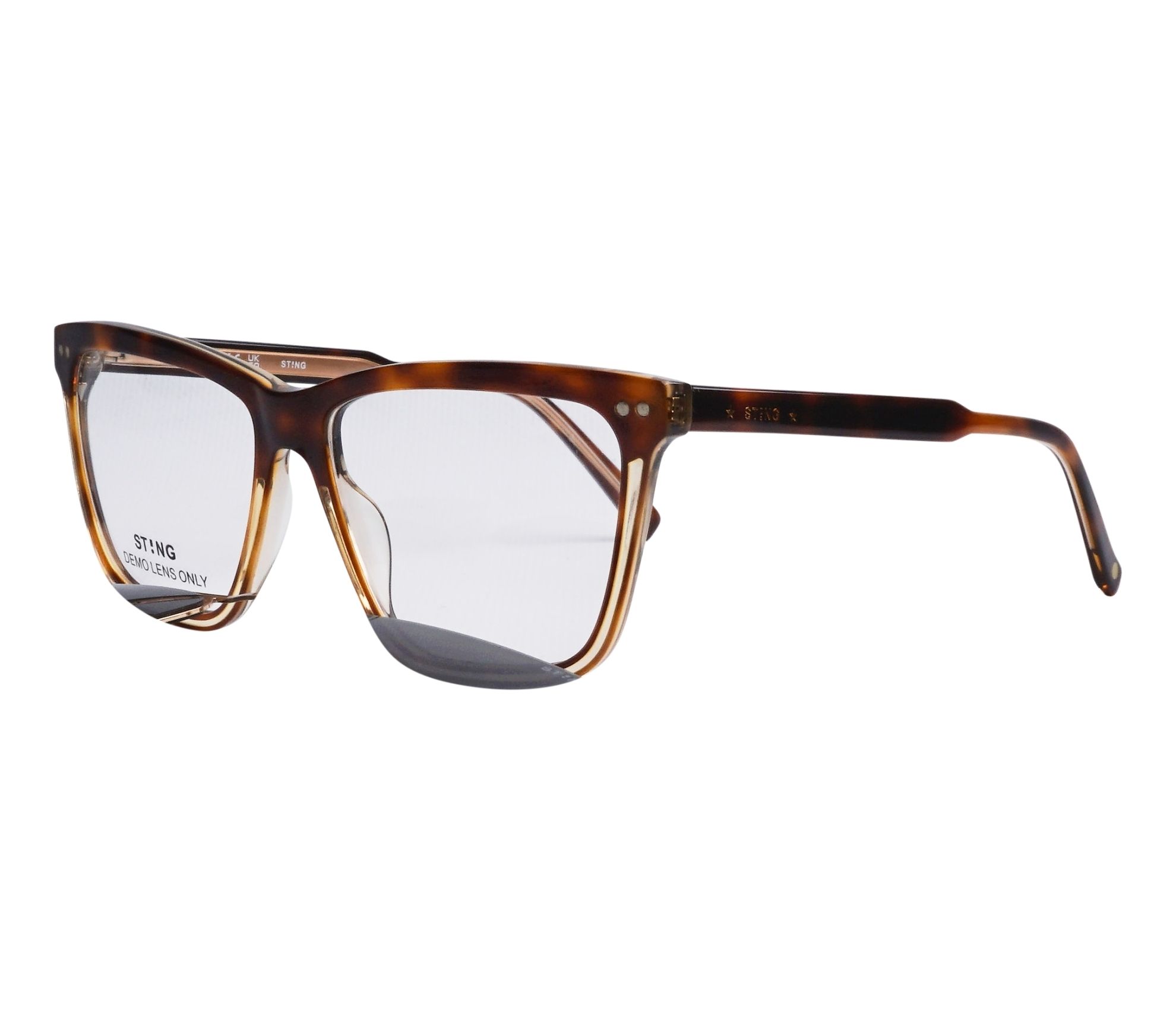 Lunettes de vue Sting UST453 09W2 54 15 MarronCristal - 
