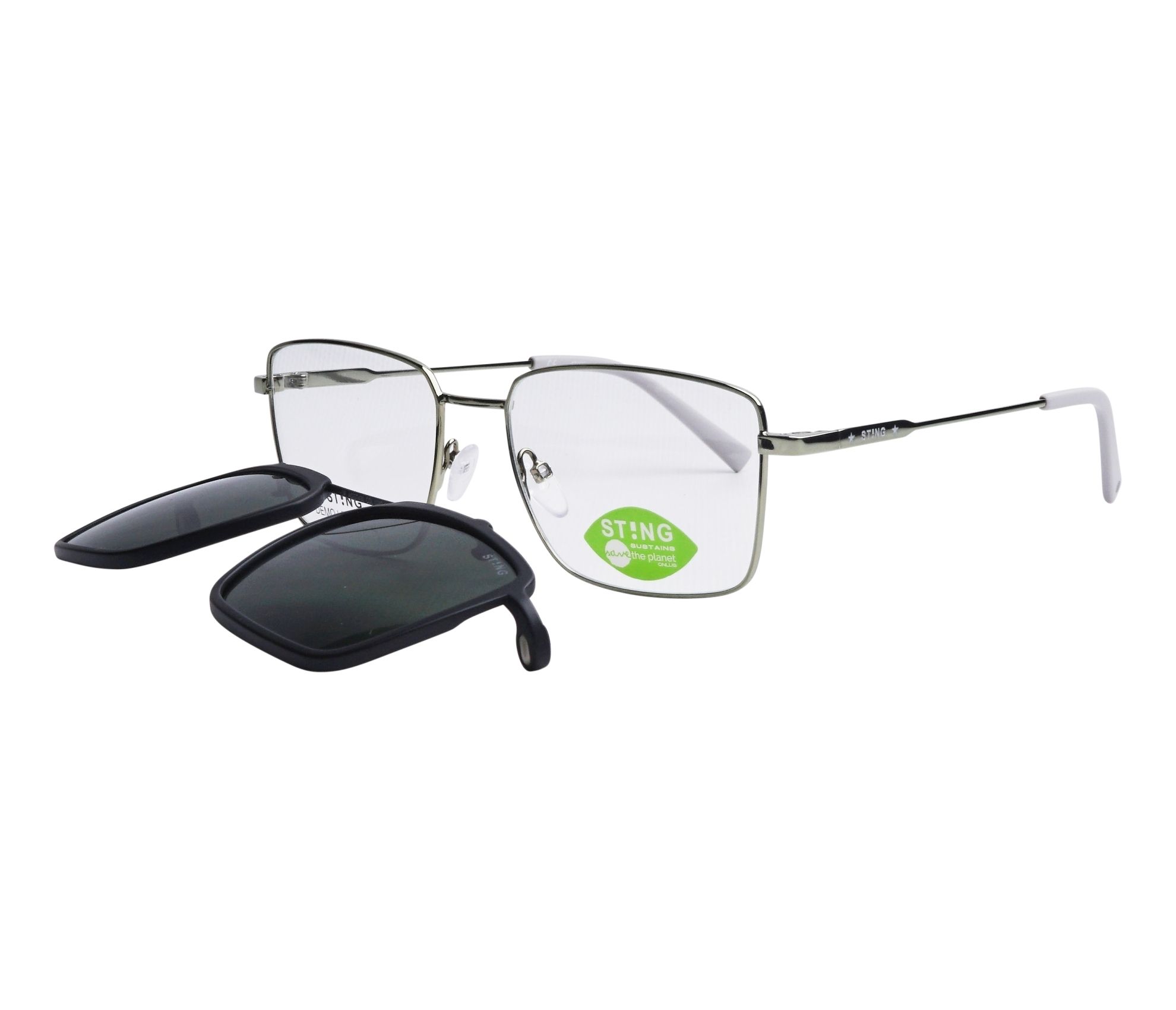 Lunettes de vue Sting SST430 G22P 54 17 Argent - 