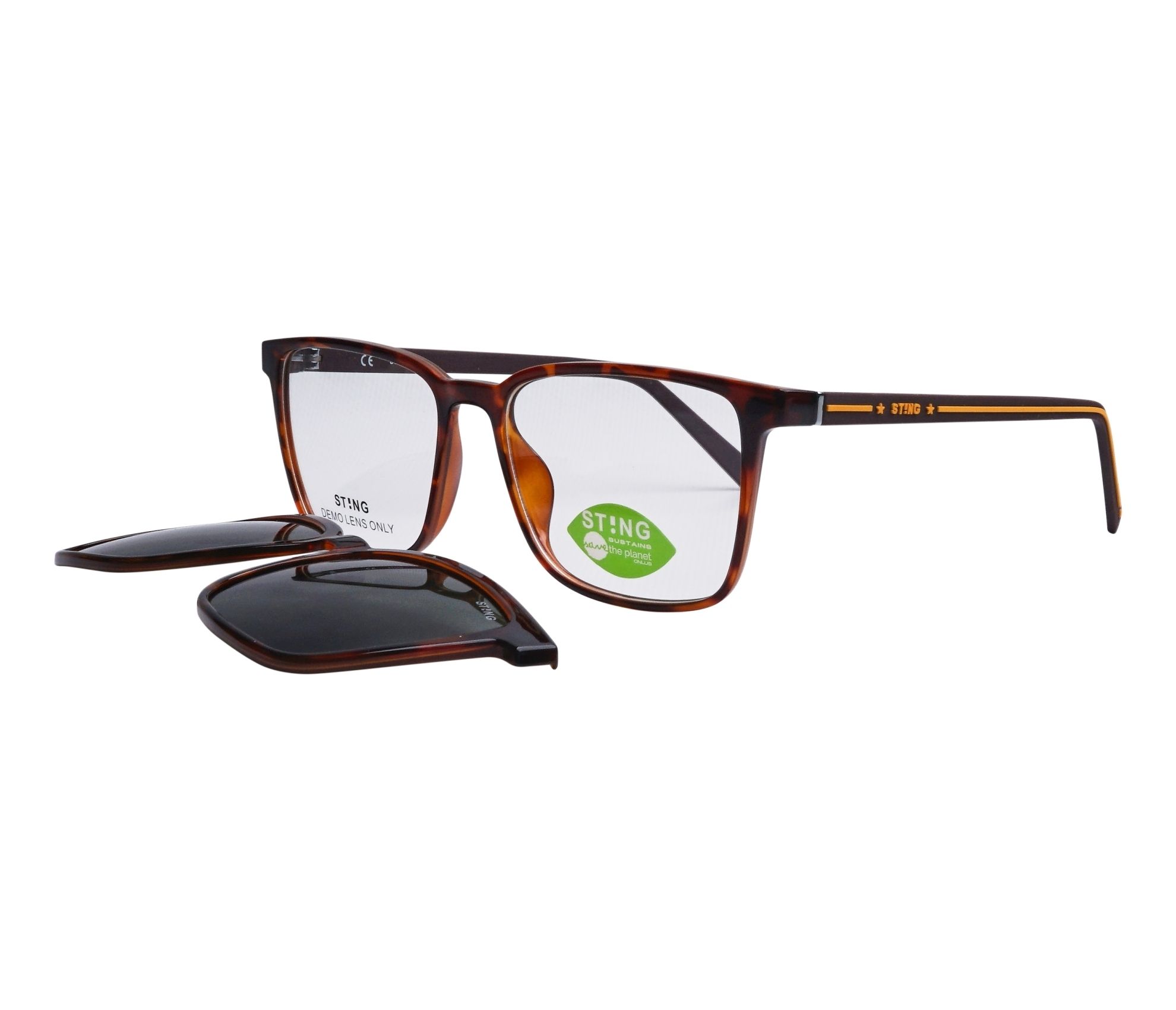 Lunettes de vue Sting SST454 AH9P 53 16 Marron - 