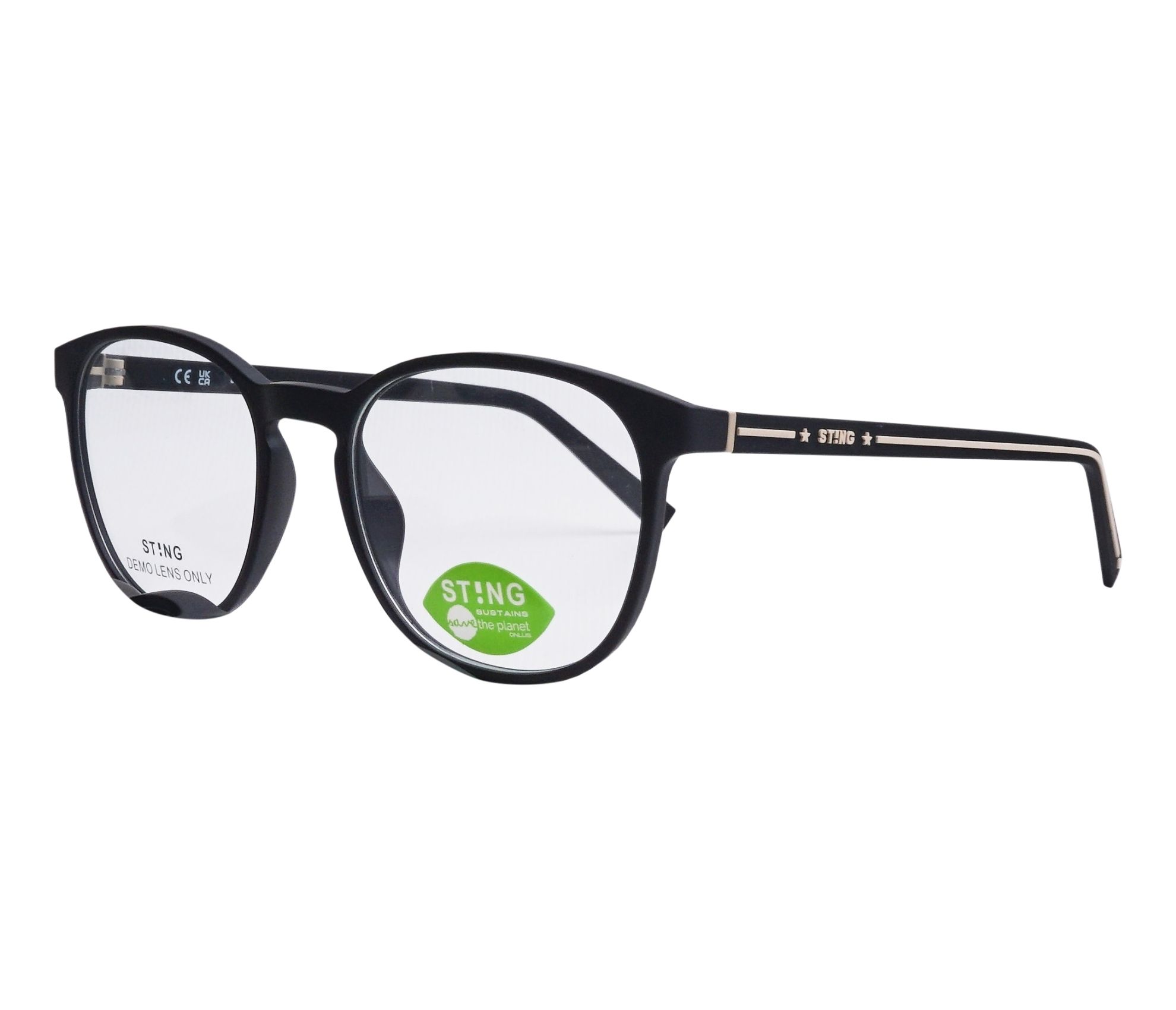 Lunettes de vue Sting SST455 U28Z 52 19 NoirBlanc - 