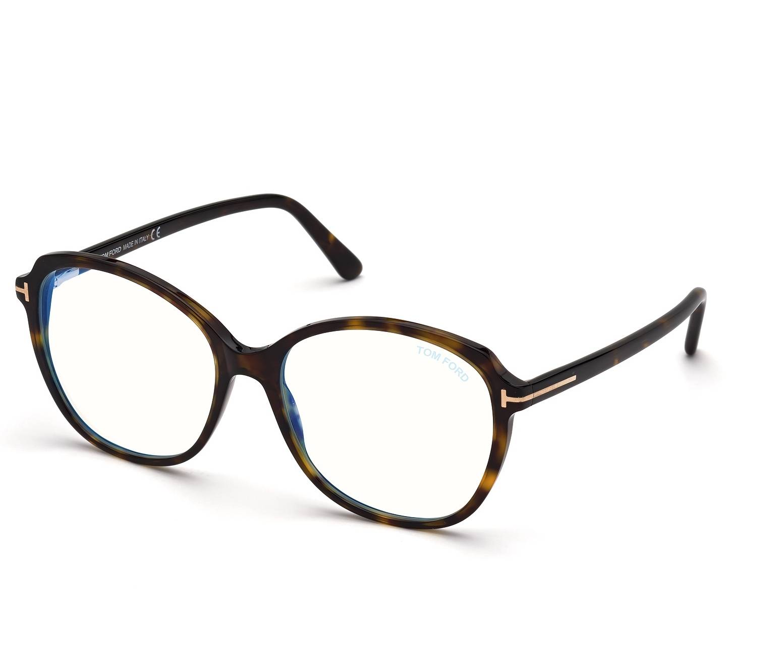 Lunettes de vue Tom Ford FT5708-B-V 052 57 17 Havane - 
