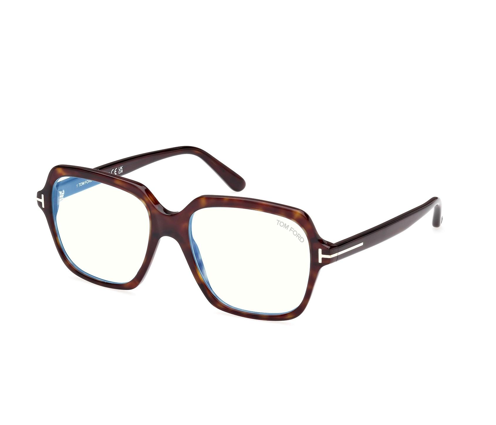 Lunettes de vue Tom Ford FT-5908-B-V 052 54 17 Havane - 