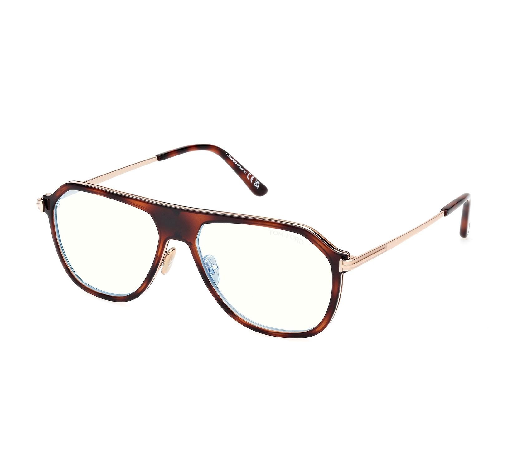 Lunettes de vue Tom Ford FT5943-BV 056 56 15 MarronOr - 