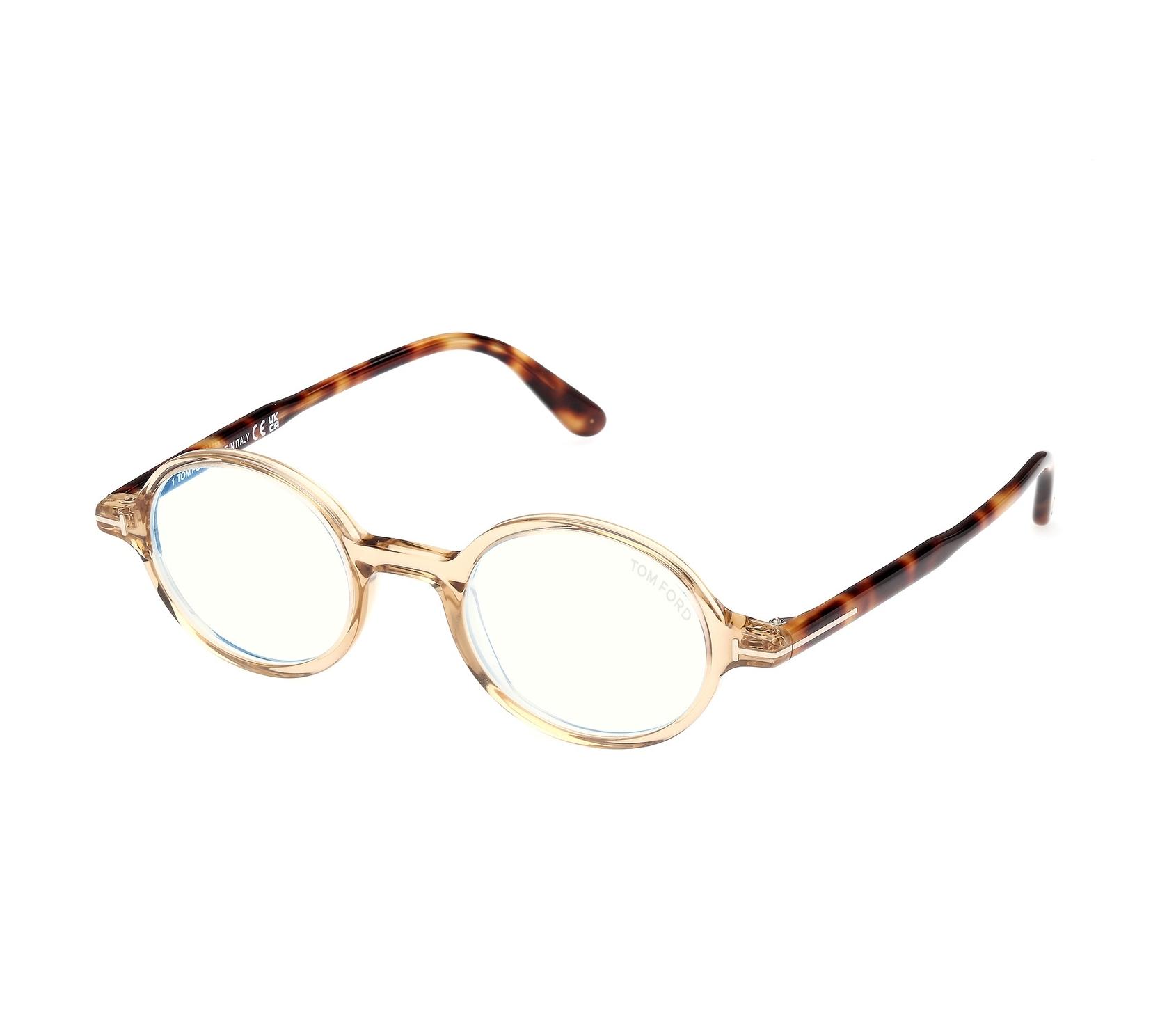 Lunettes de vue Tom Ford FT-5975-BV 045 46 22 MarronHavane - 