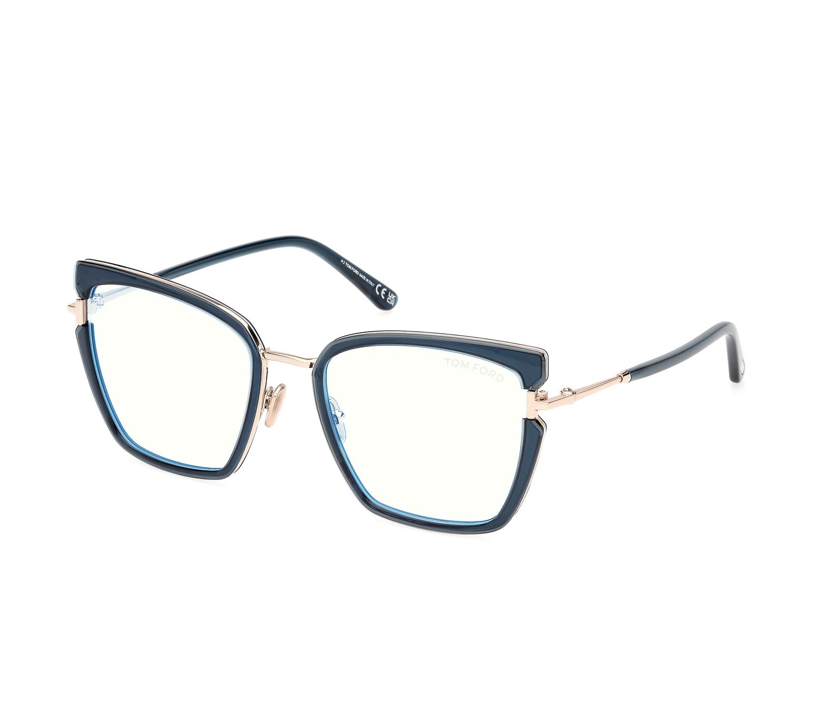 Lunettes de vue Tom Ford FT5984-B/V 092 54 19 VertOr - 