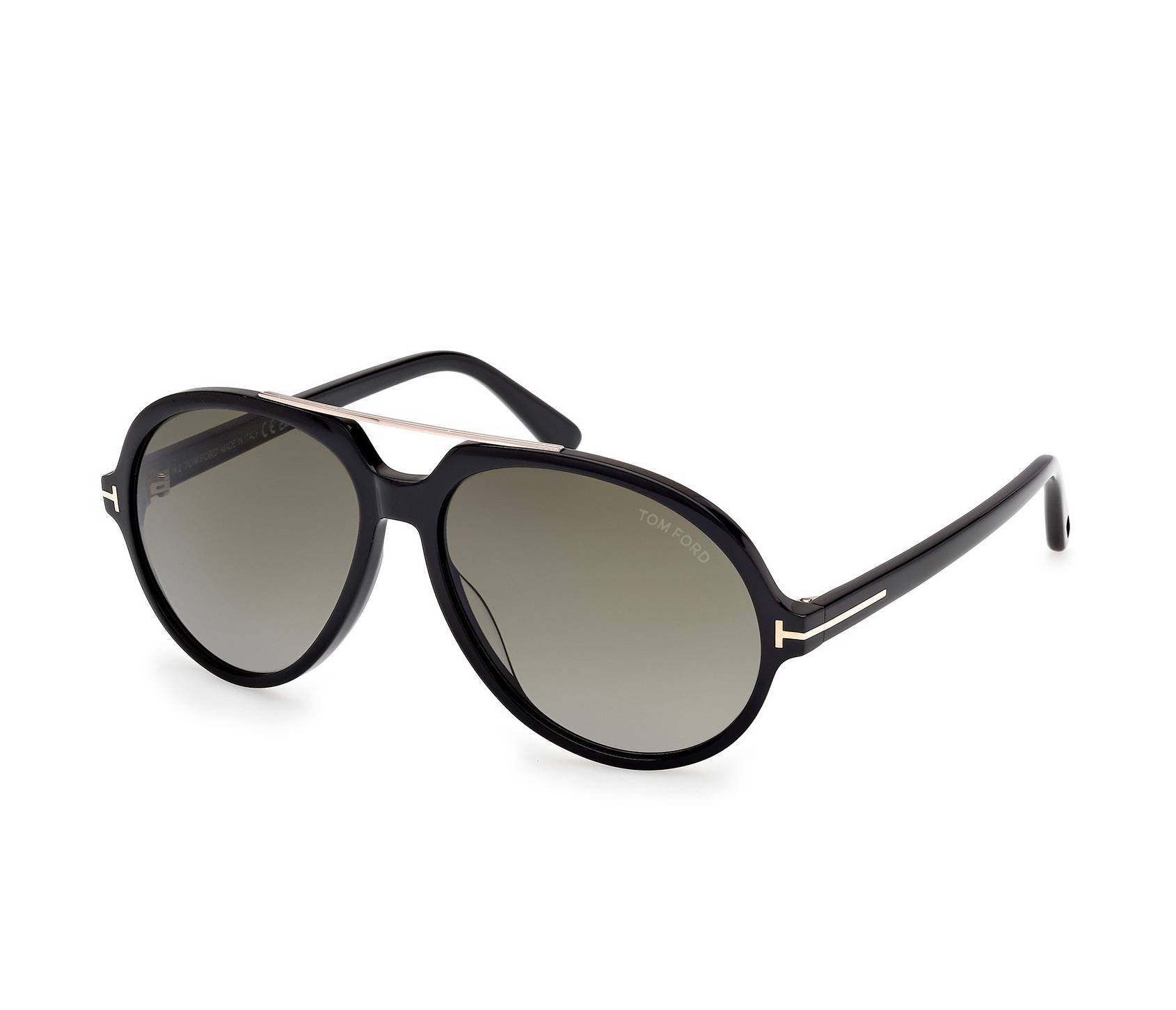 Lunettes de soleil Tom Ford FT1210 01B 59 14 NoirOr