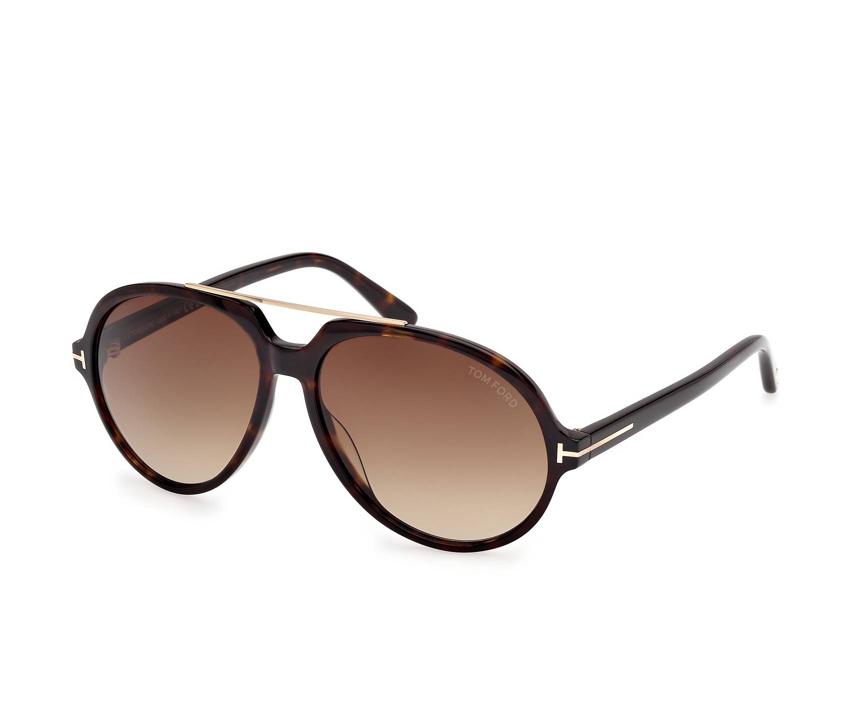 Lunettes de soleil Tom Ford FT1210 52F 59 14 HavaneOr