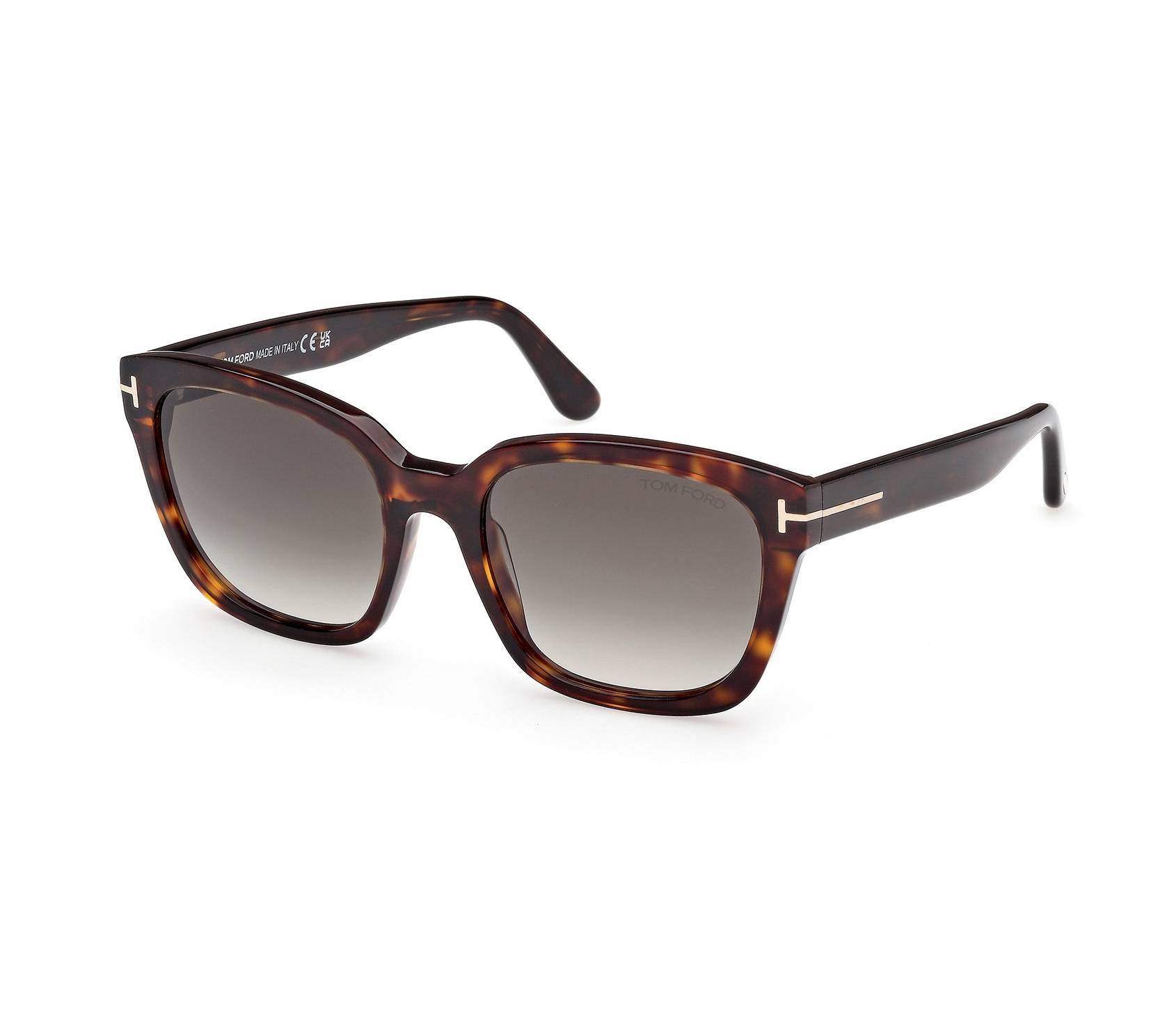 Lunettes de soleil Tom Ford FT1216 52B 53 19 Havane