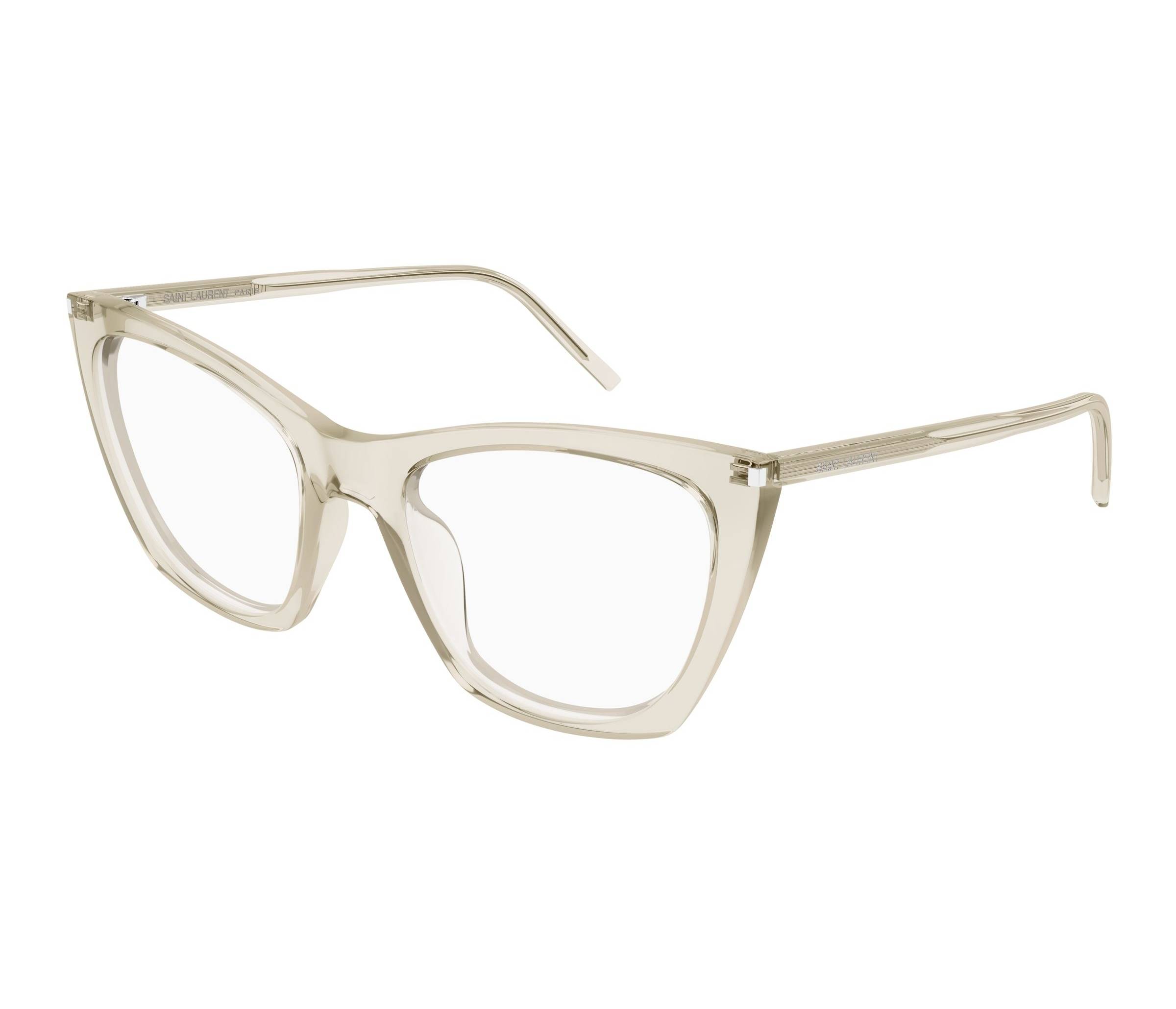 Lunettes de vue Yves Saint Laurent SL-214-KATE-THIN-OPT 004 55 20 Beige - 