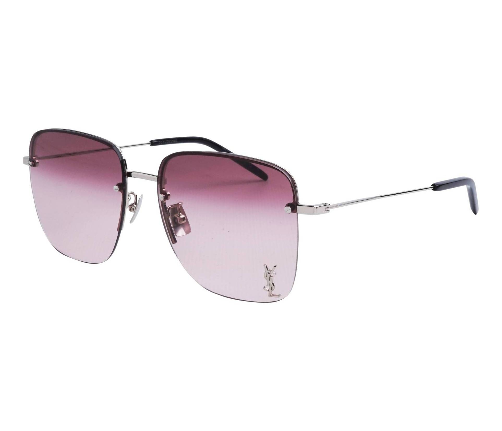 Lunettes de soleil Yves Saint Laurent SL-312-M 011 58 17 Argent - 