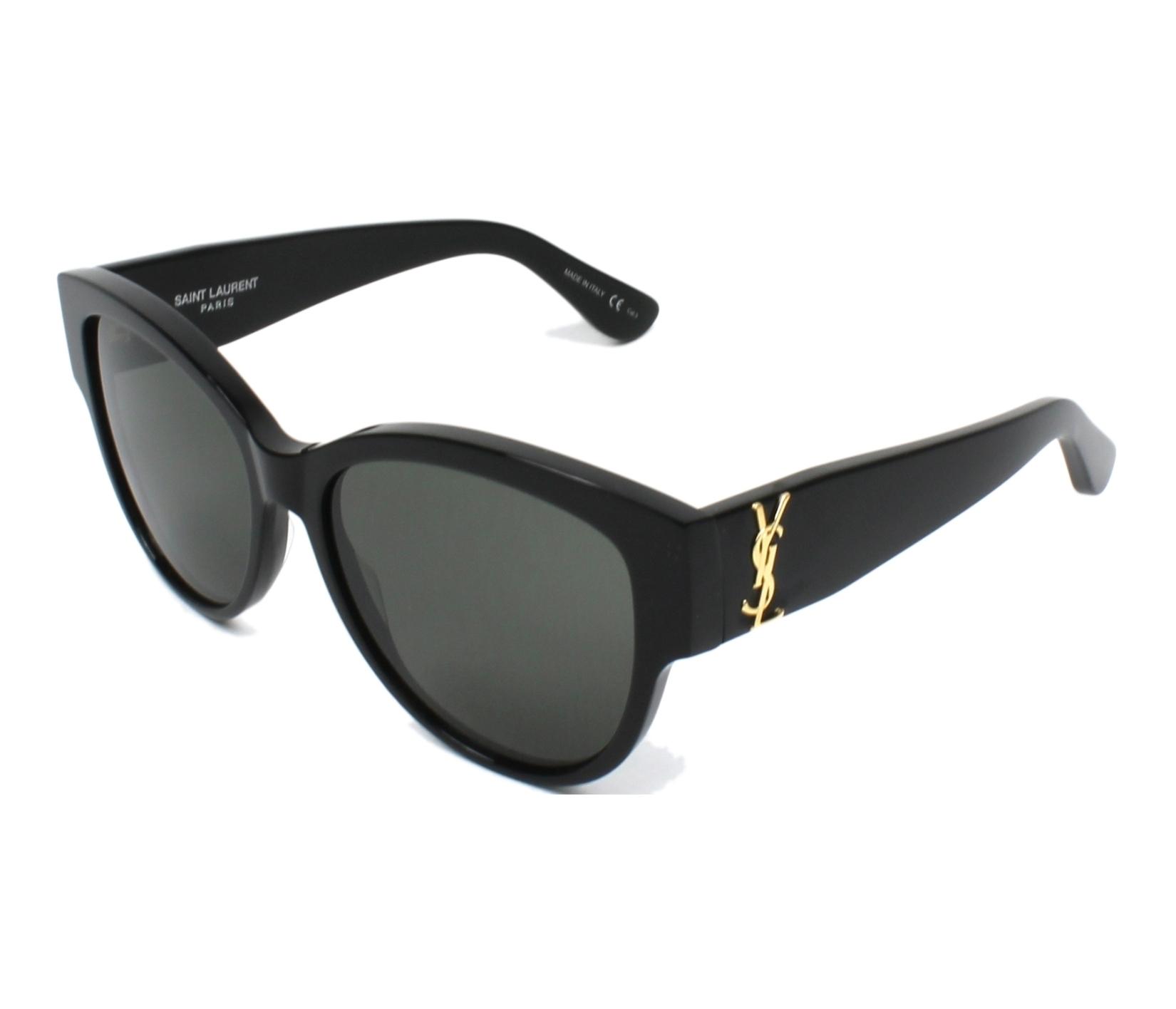 Lunettes de soleil Yves Saint Laurent SLM-3 002 55 18 Noir - 