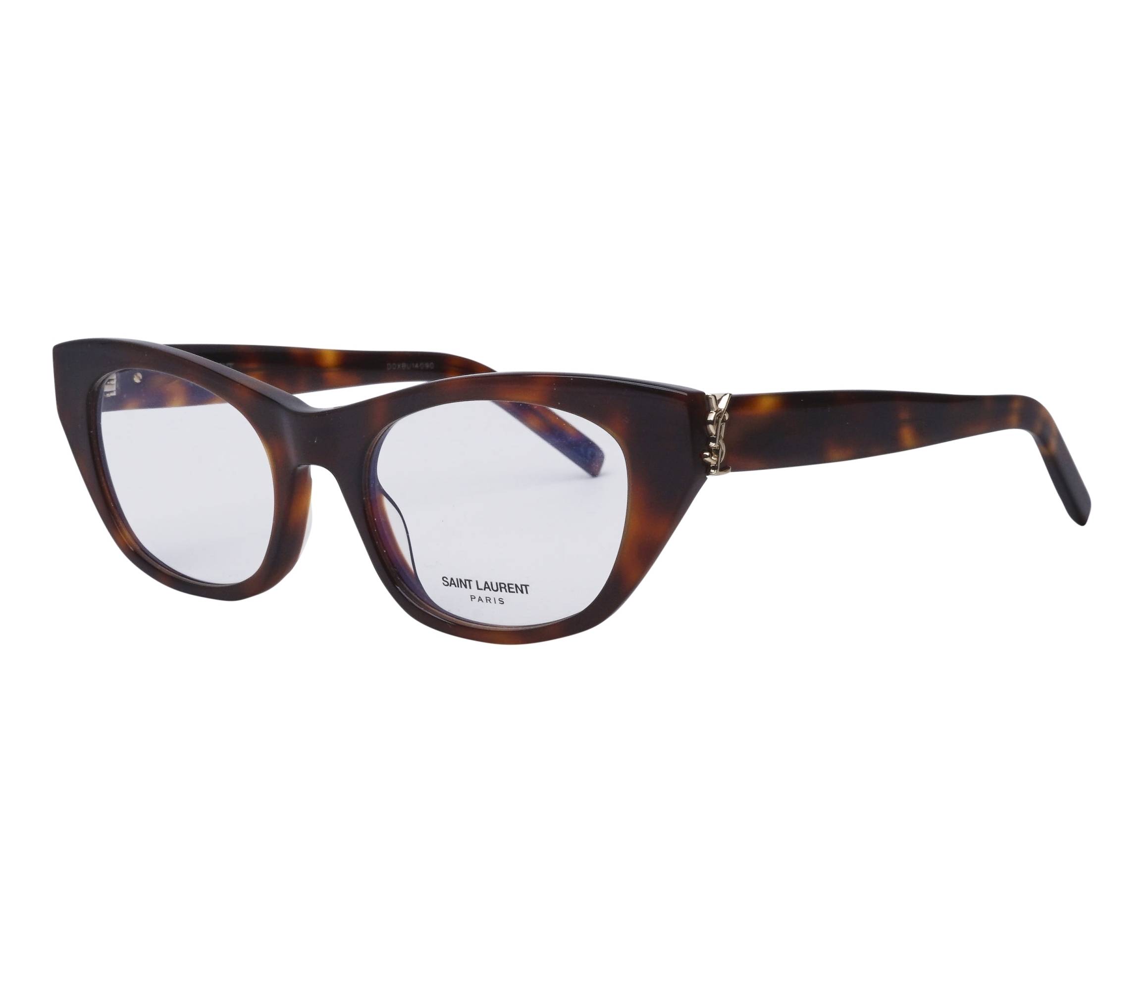 Lunettes de vue Yves Saint Laurent SL-M80 002 52 19 Havane - 