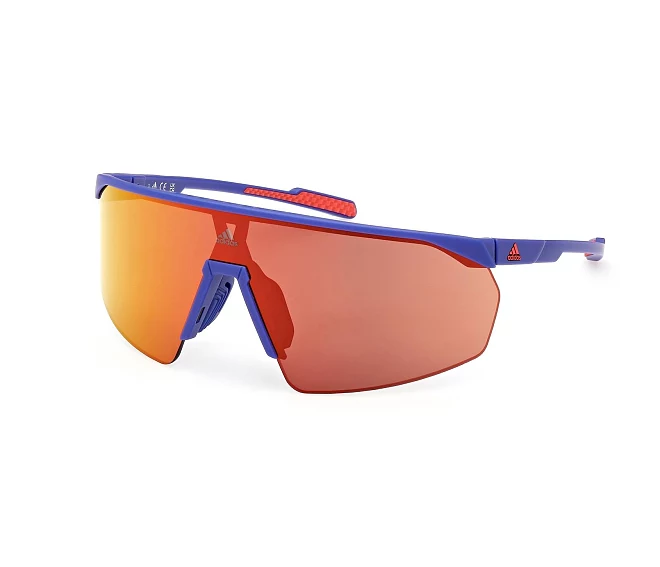 Lunettes de soleil Adidas SP-0075 91L   Bleu
