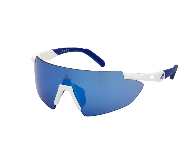 Lunettes de soleil Adidas SP0077-S 21X   BlancBleu