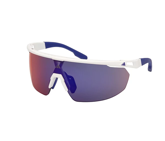 Lunettes de soleil Adidas SP0095/S 21Z   BlancBleu