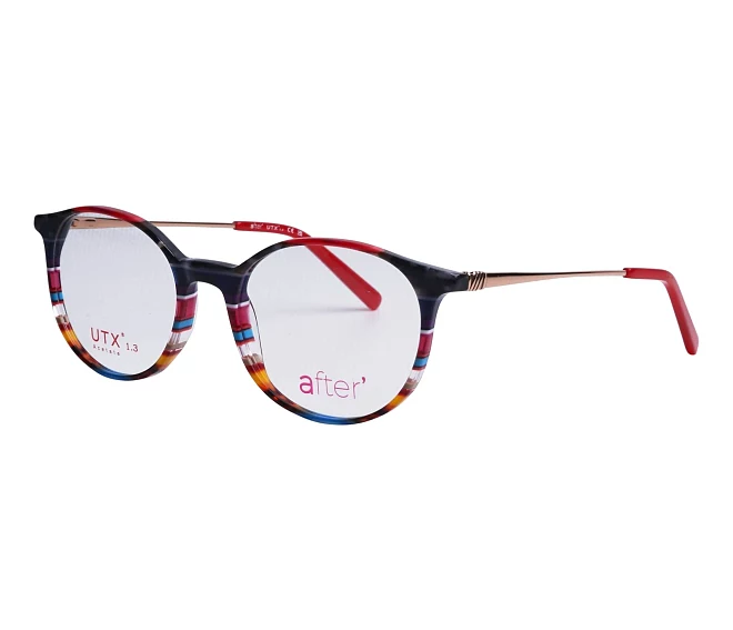 Lunettes de vue After AF175 02 51 18 RougeBleu