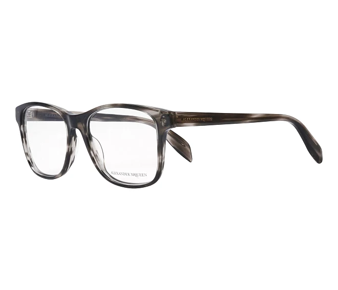 Lunettes de vue Alexander McQueen AM-0113-O 004 50 21 MarronHavane