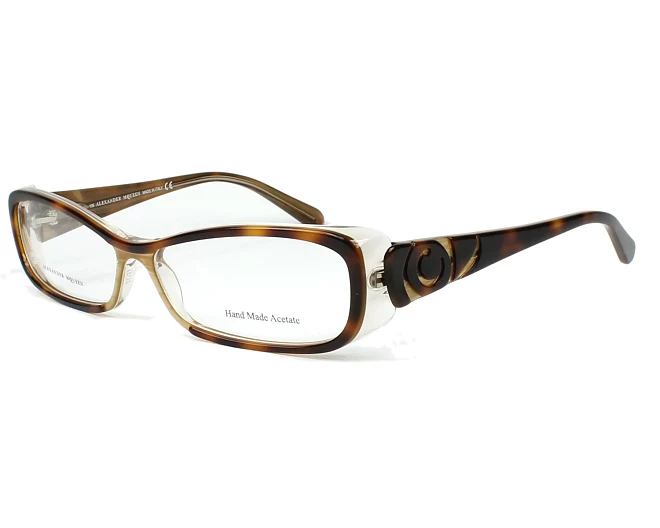 Lunettes de vue Alexander McQueen AMQ-4140 BVG 56 14 Havane