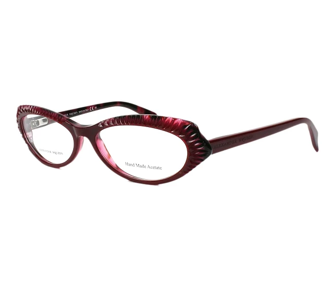 Lunettes de vue Alexander McQueen AMQ-4199 2JC 53 15 RougeNoir