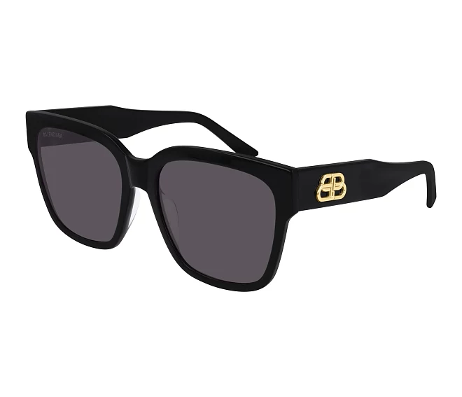 Lunettes de soleil Balenciaga BB0056S 001 55 18 Noir