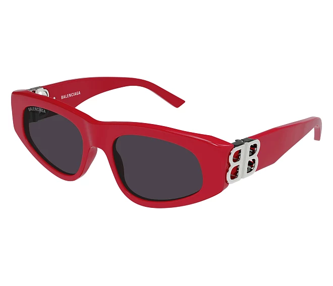 Lunettes de soleil Balenciaga BB0095S 016 53 19 Rouge